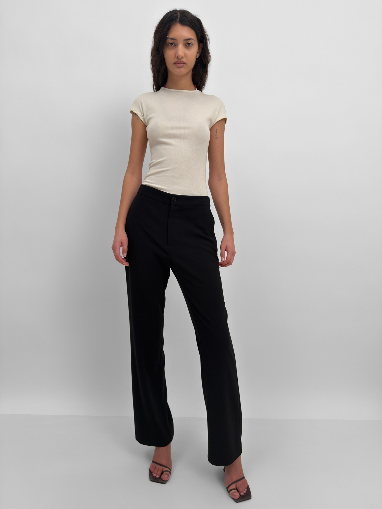 The Otta rib cap sleeve dance top