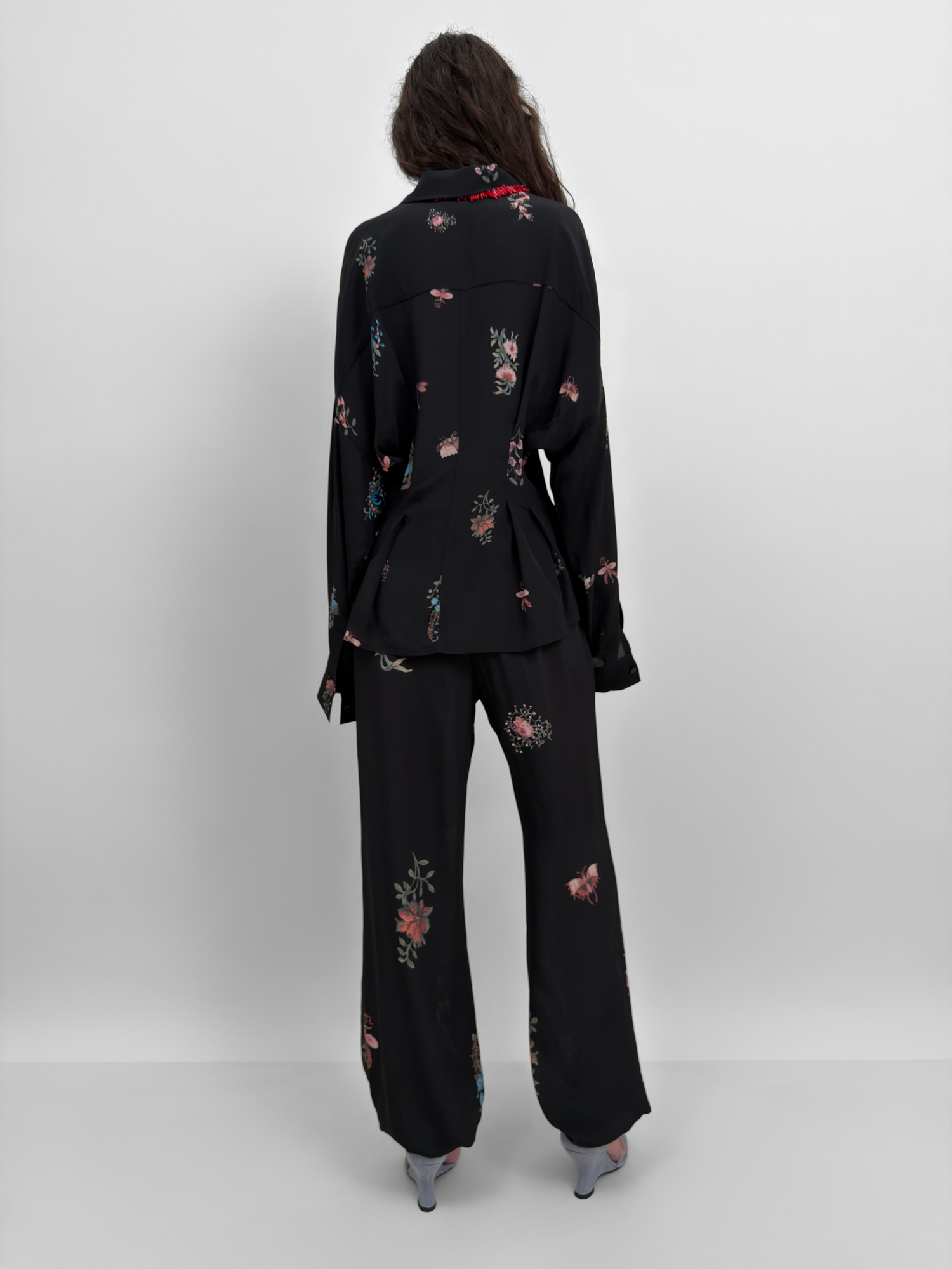 The Apollo cinched shirt in Duchess