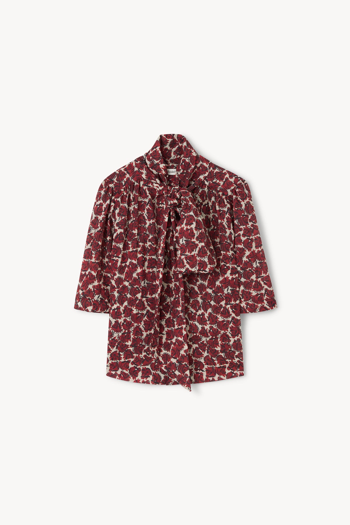 The Anya airy scarf blouse