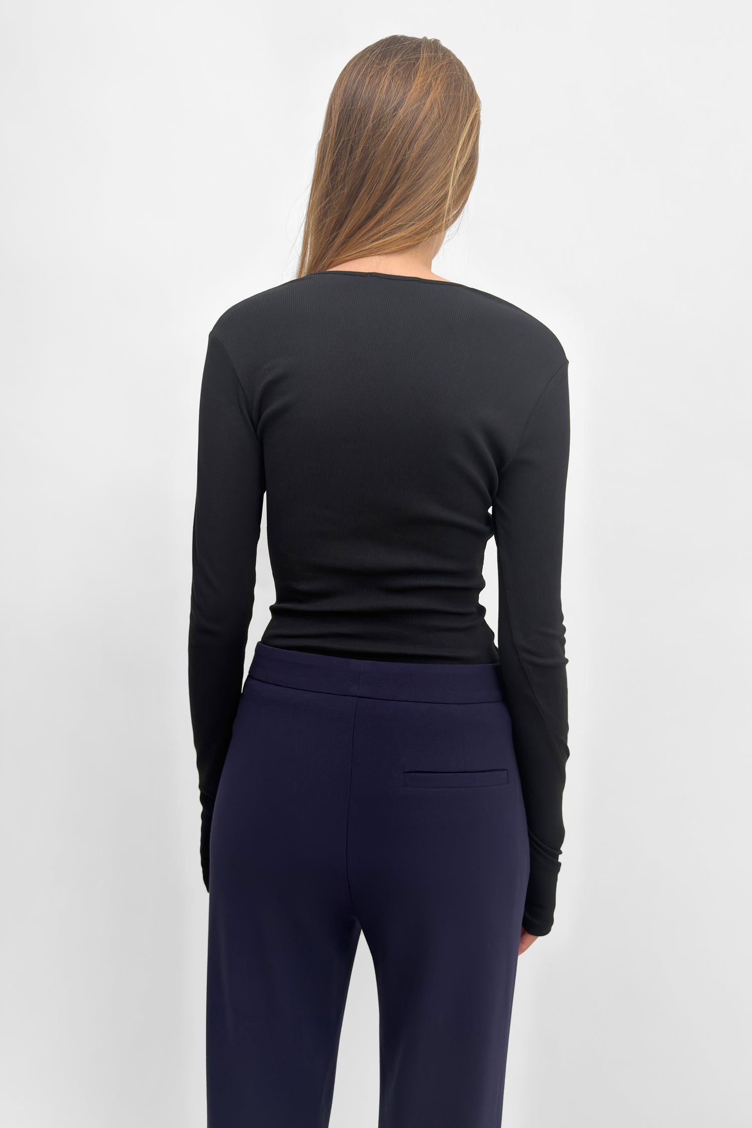 The Hutton scoop neck jersey dance top