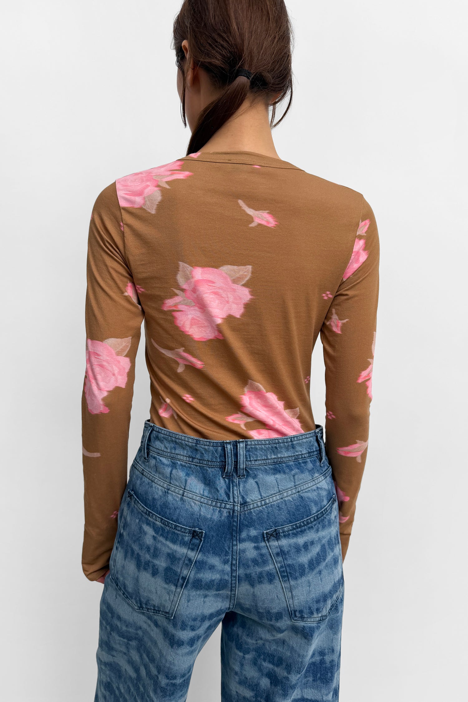 The Kiara Henley shirt top