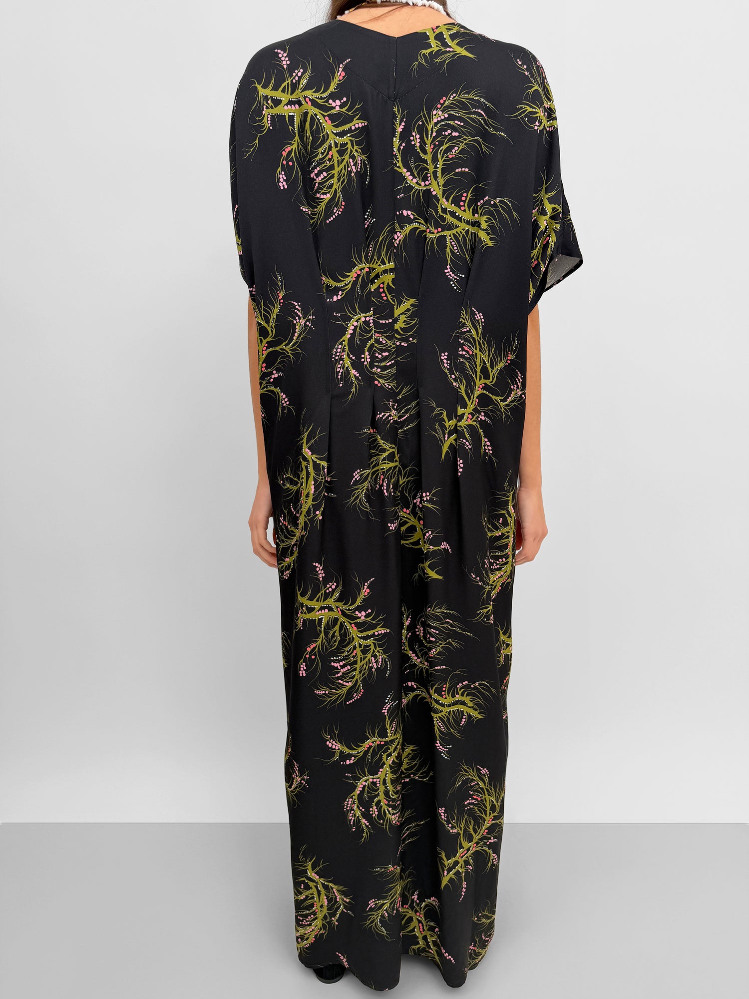 The Kylie maxi dress in Seaweed
