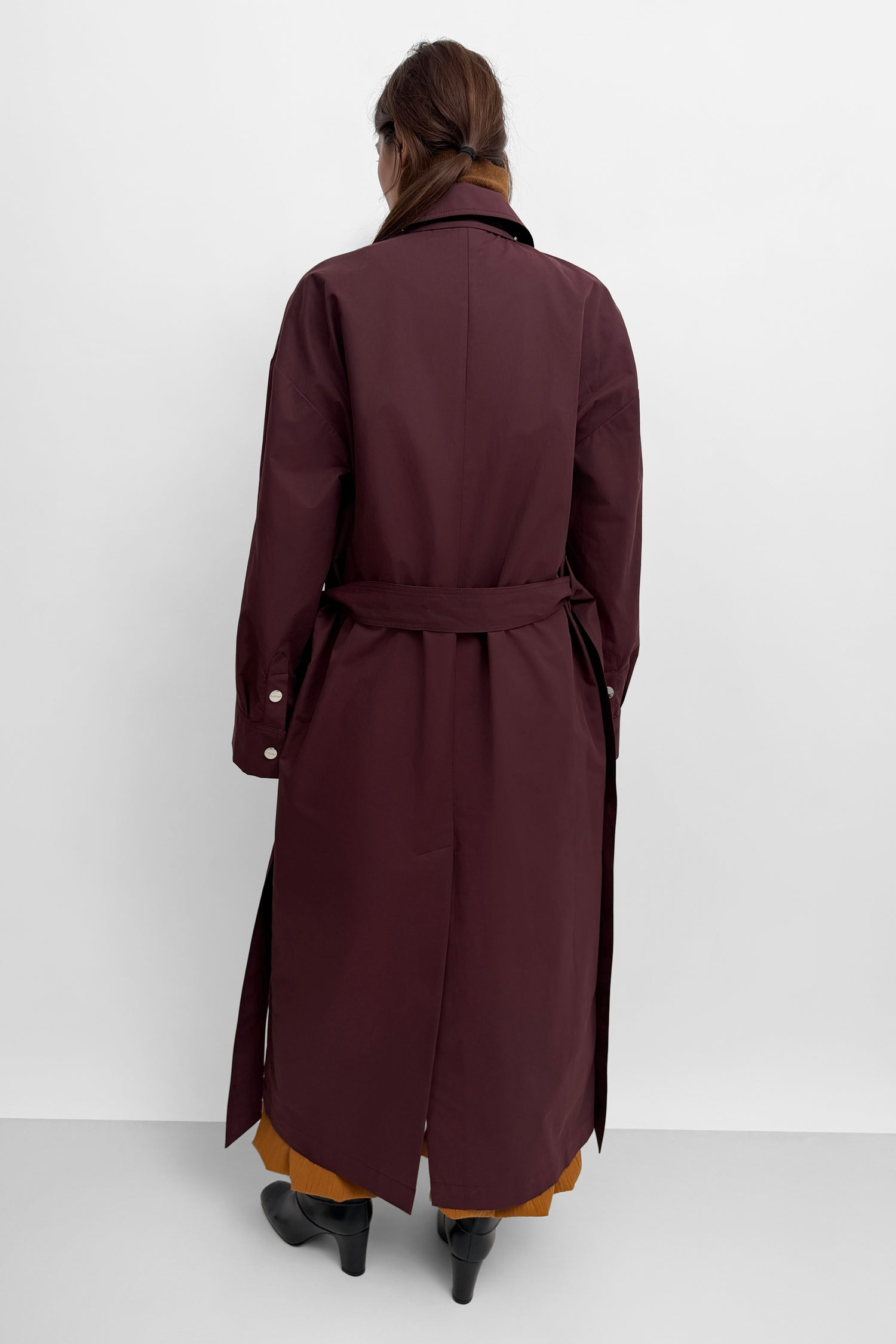 The Malin Long country cape coat