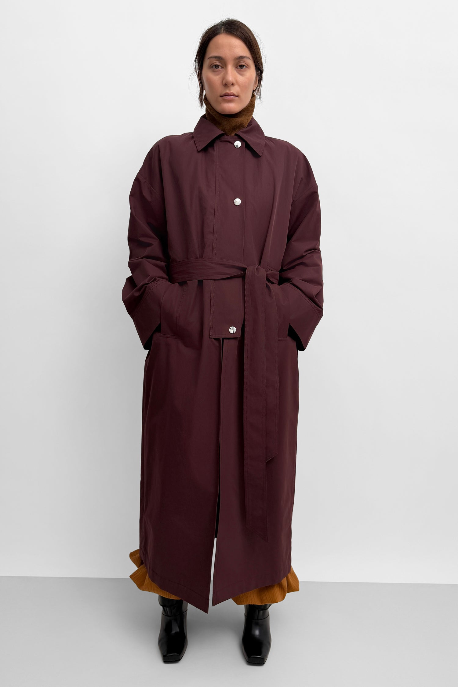 The Malin Long country cape coat