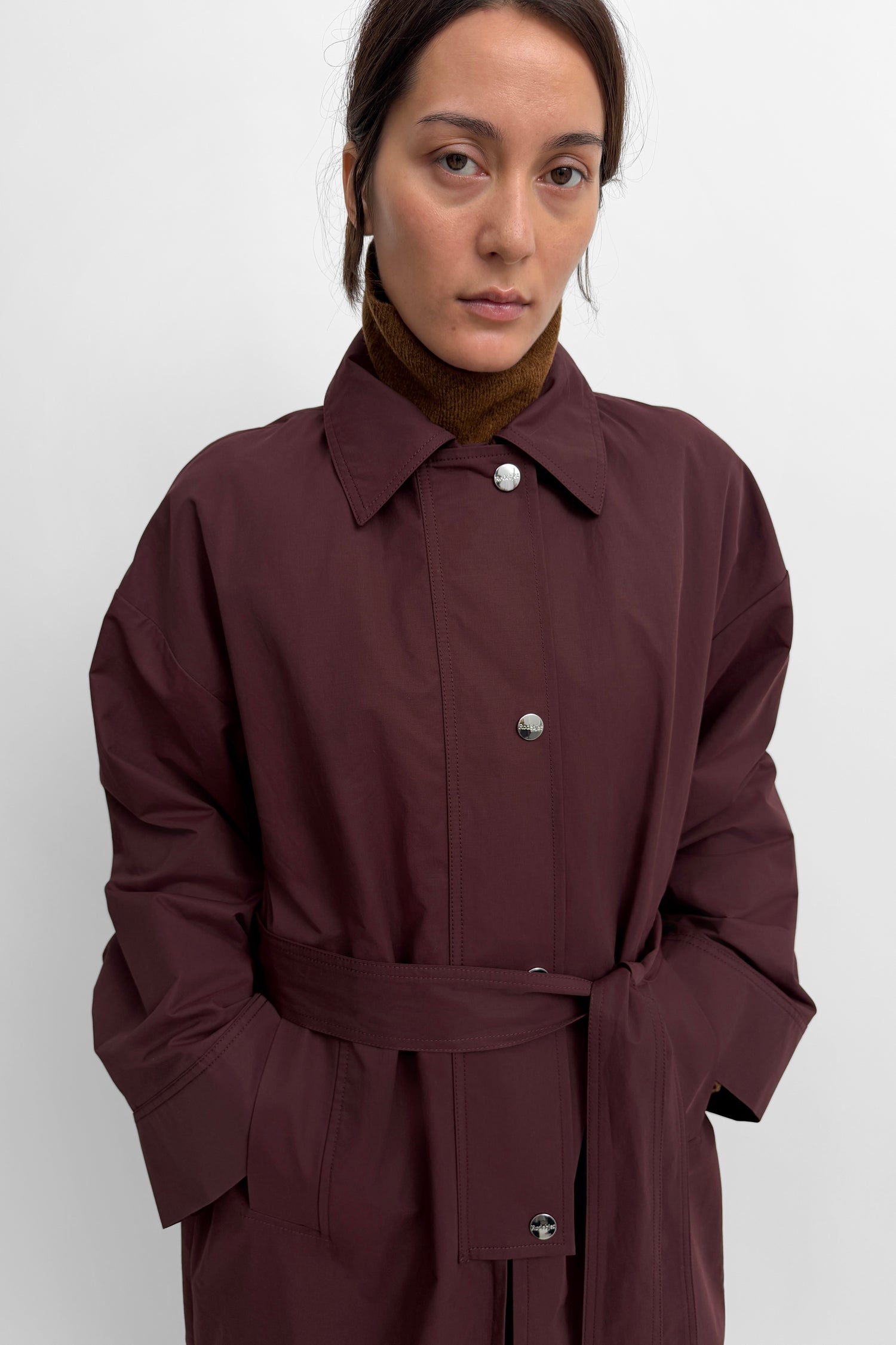 The Malin Long country cape coat