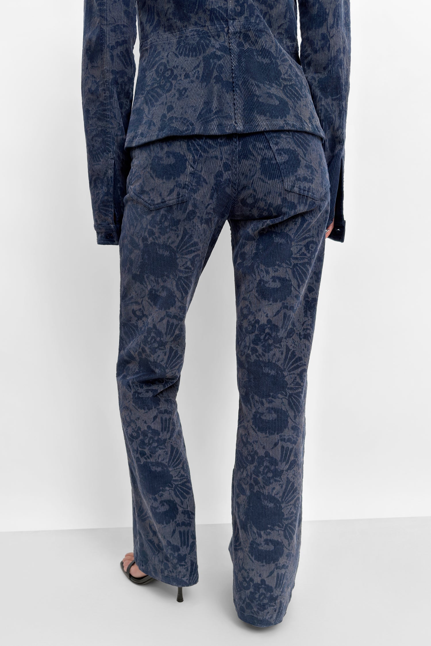 The Mida soft cord kickflare pant