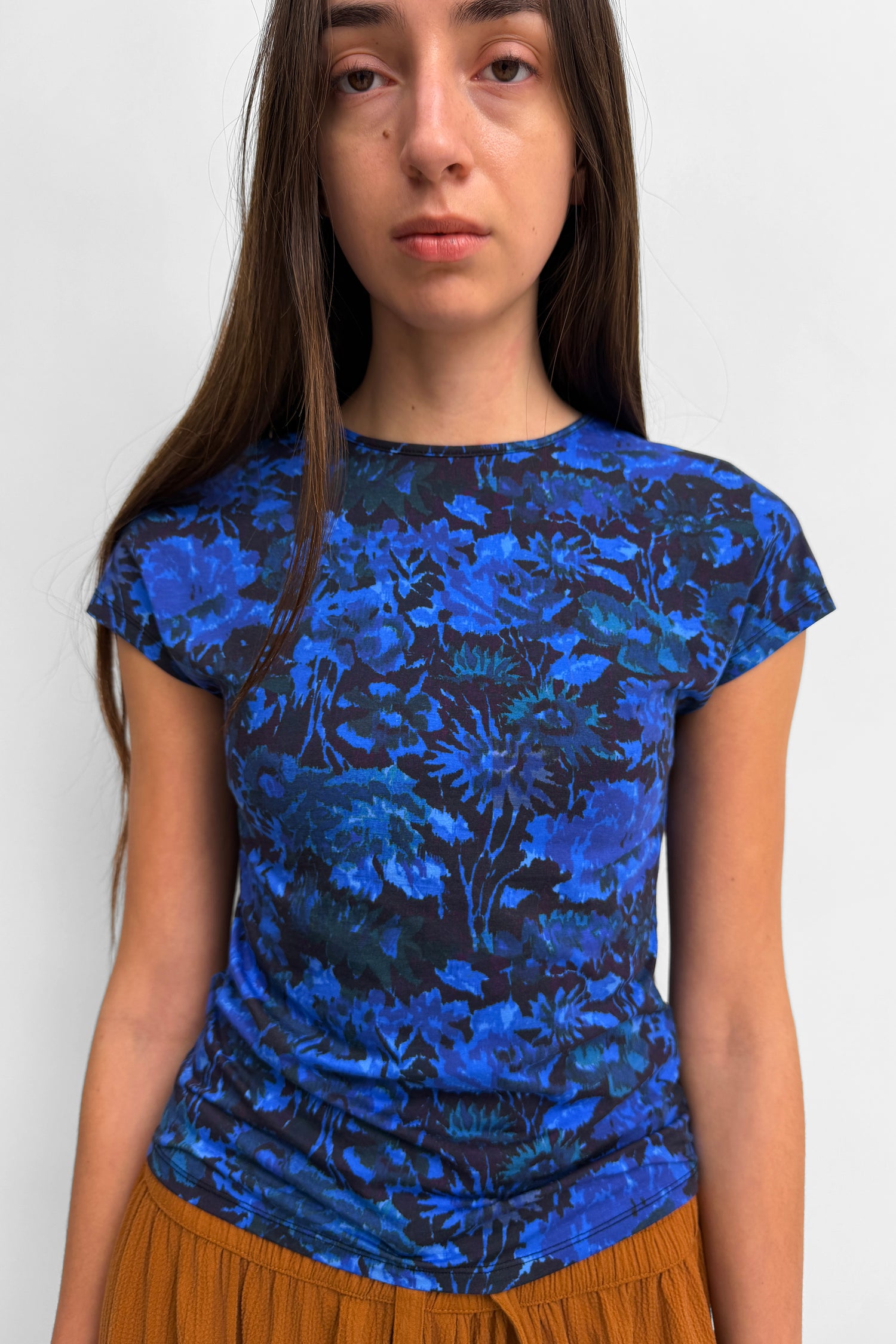 The Otta cap sleeve jersey top