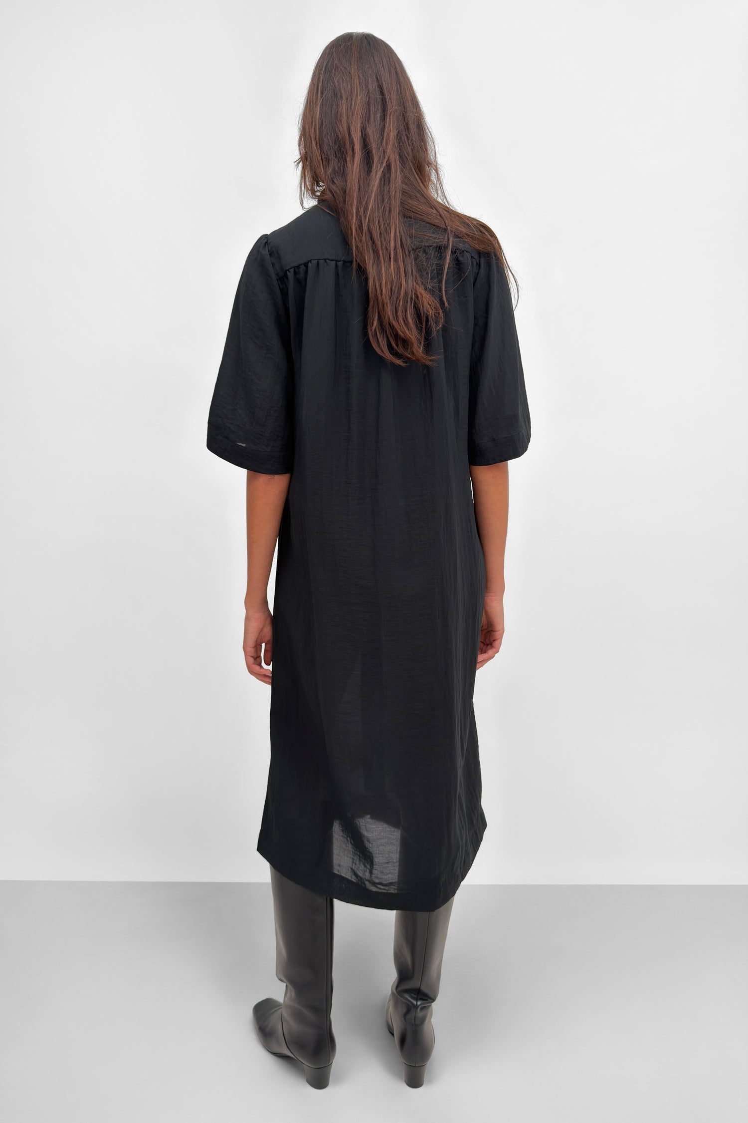 The Adela airy scarf dress