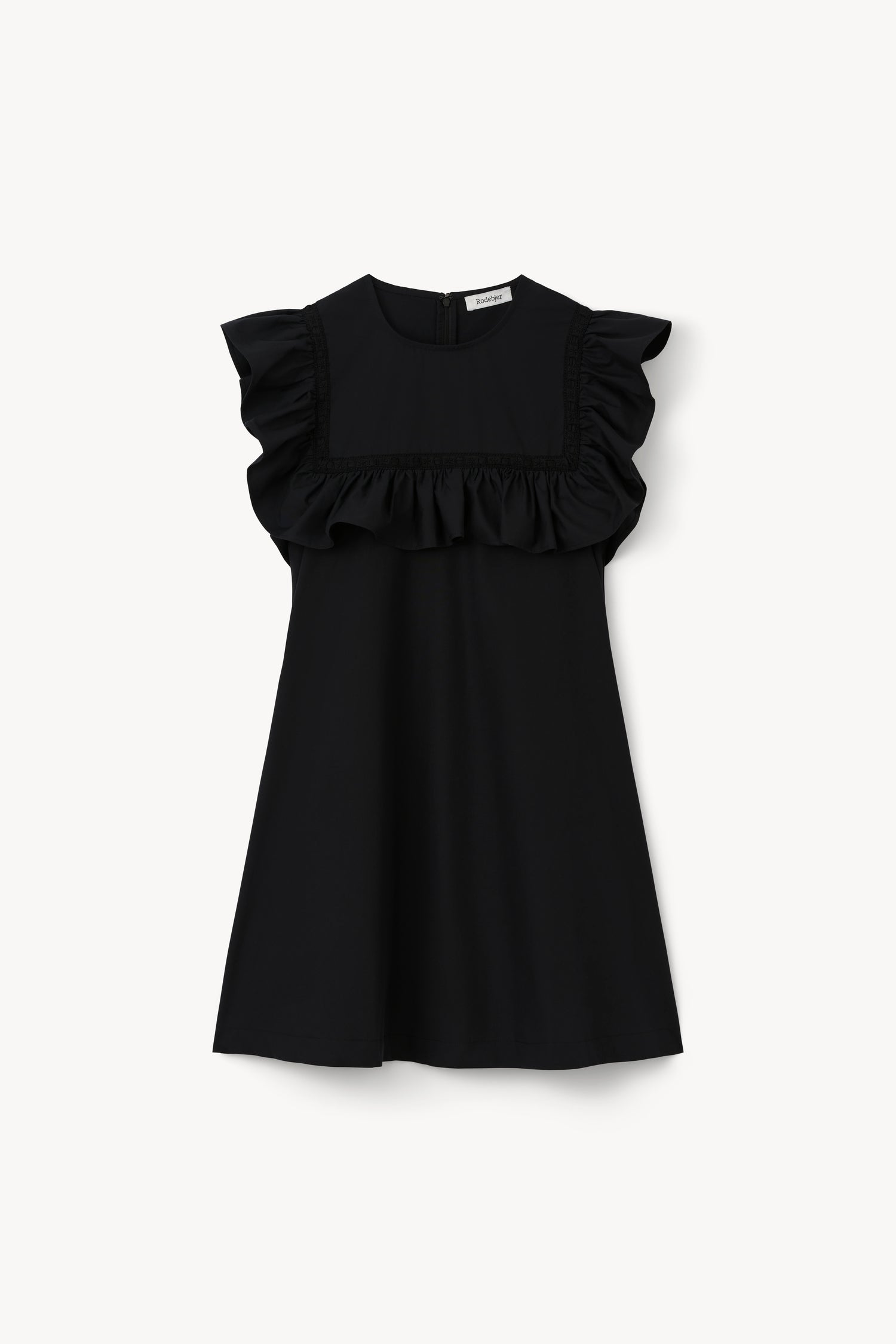 The Eda frill-trimmed mini-dress