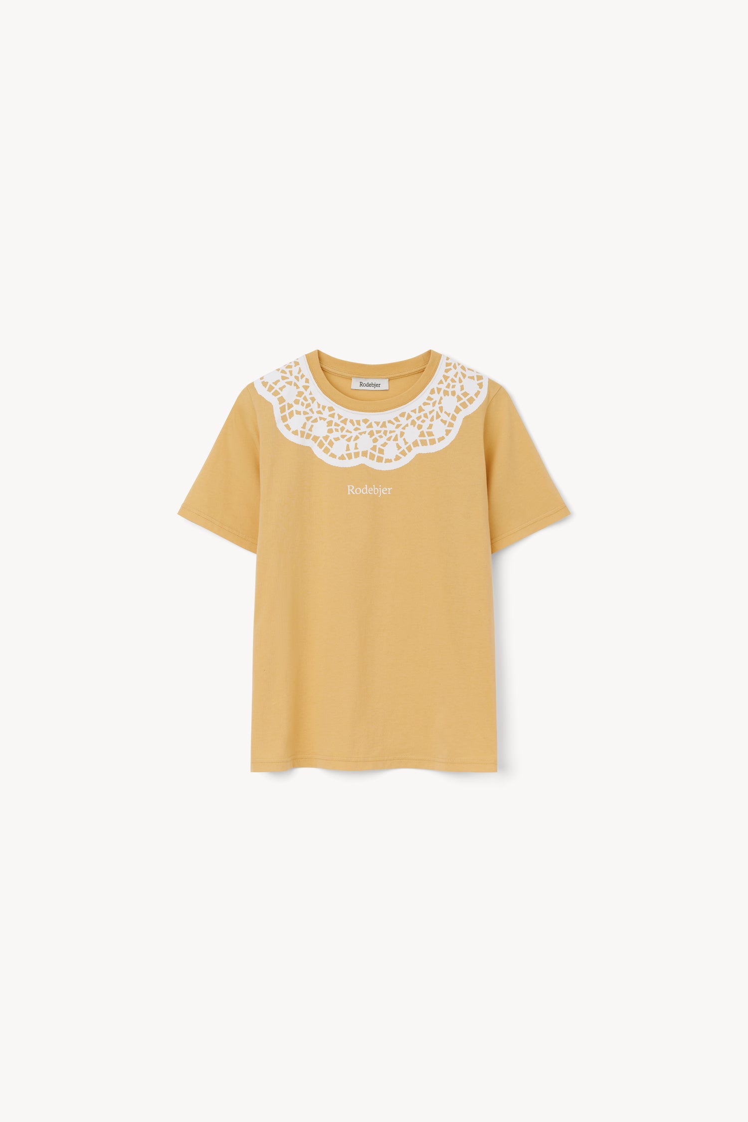 The Margot baby t-shirt with lace collar print