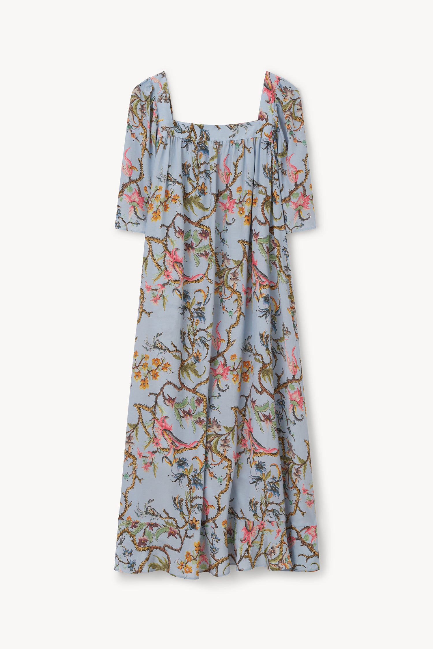 The Salem square neck dress in Trailing
