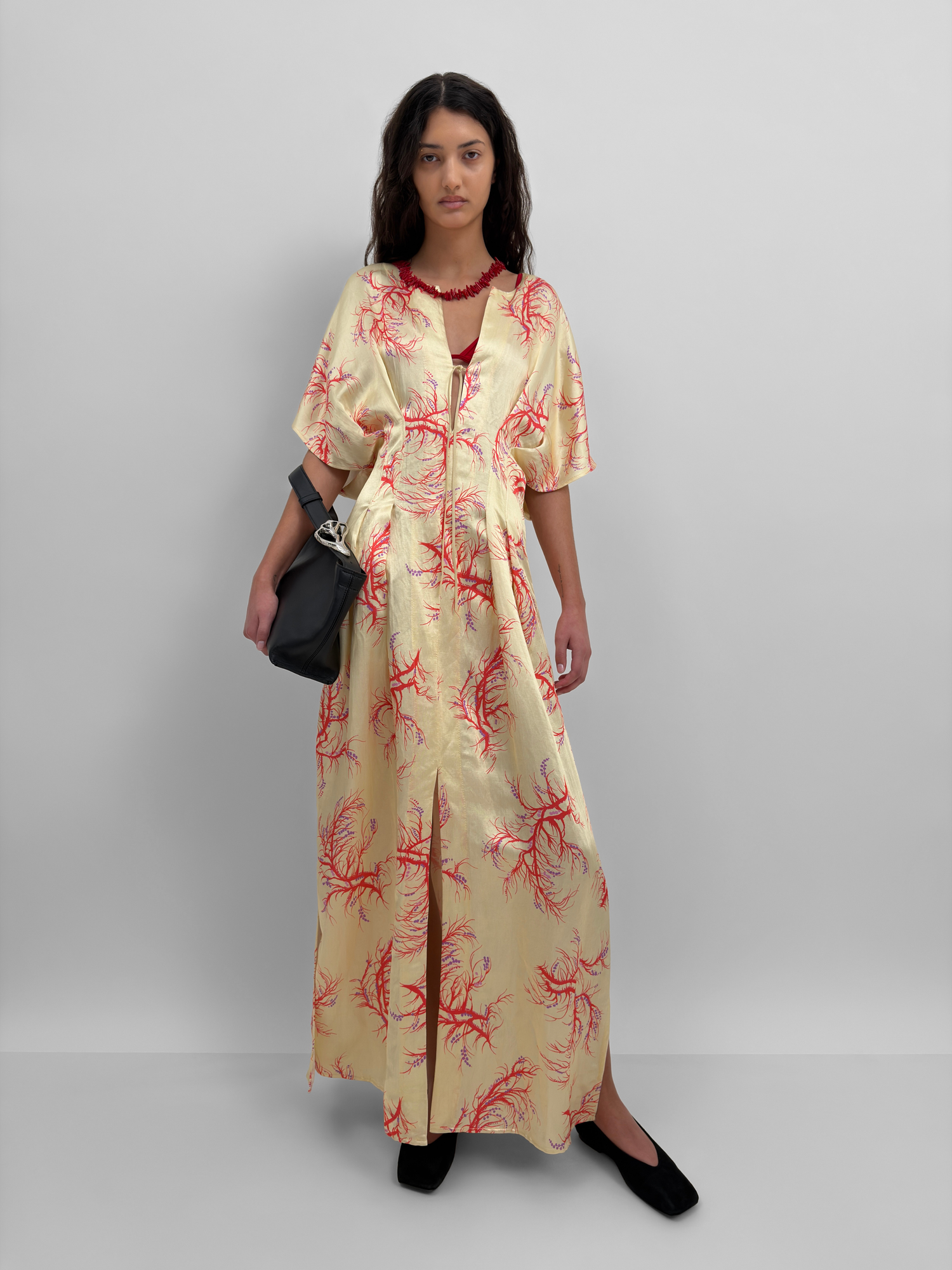 The Kylie maxi dress in Seaweed