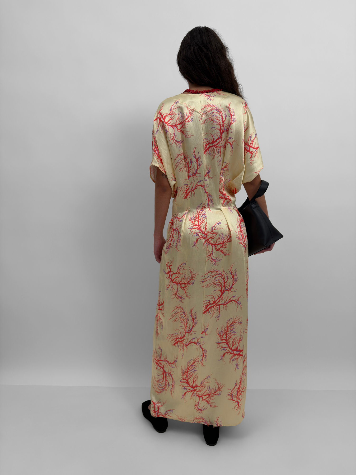 The Kylie maxi dress in Seaweed