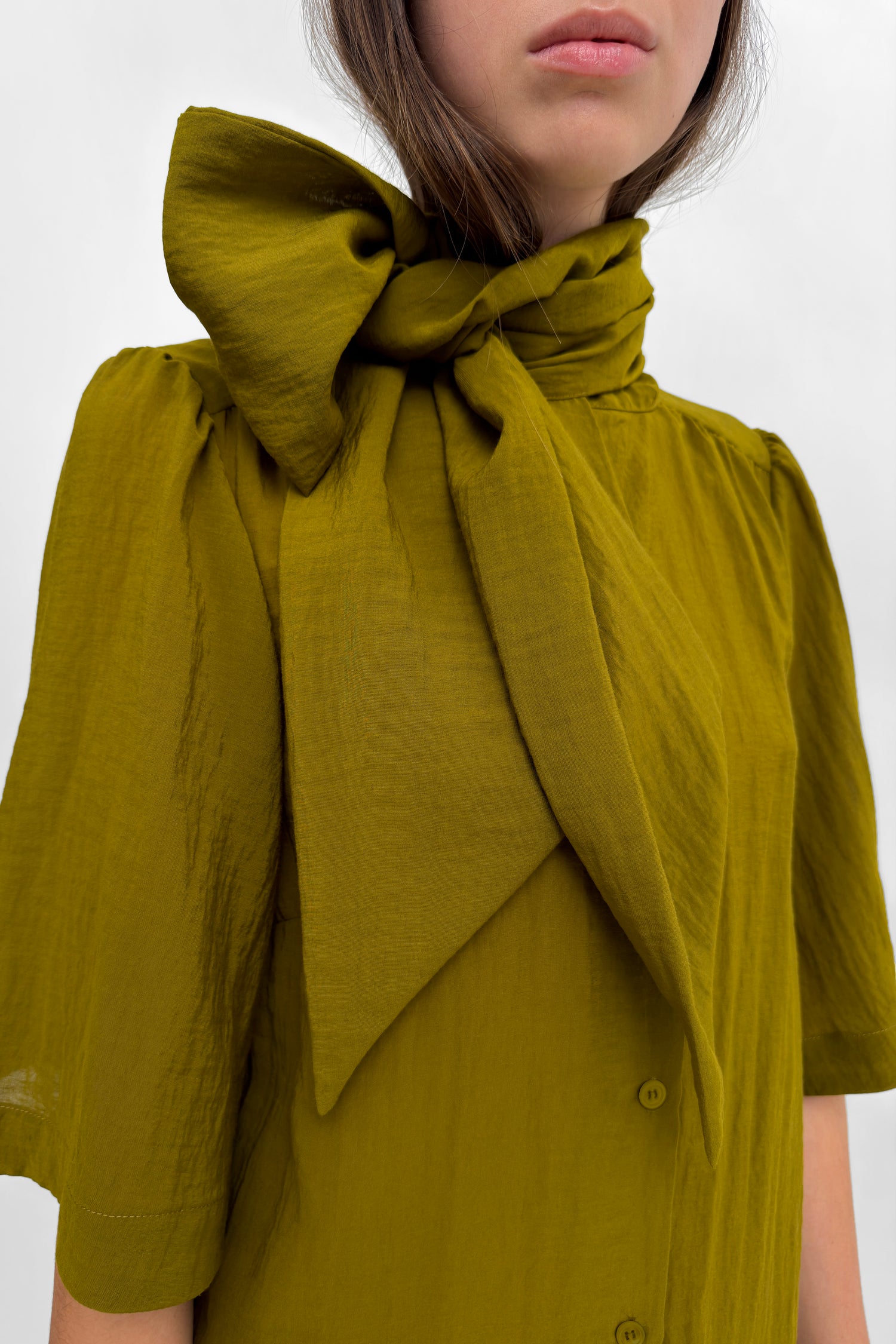 The Adela airy scarf dress
