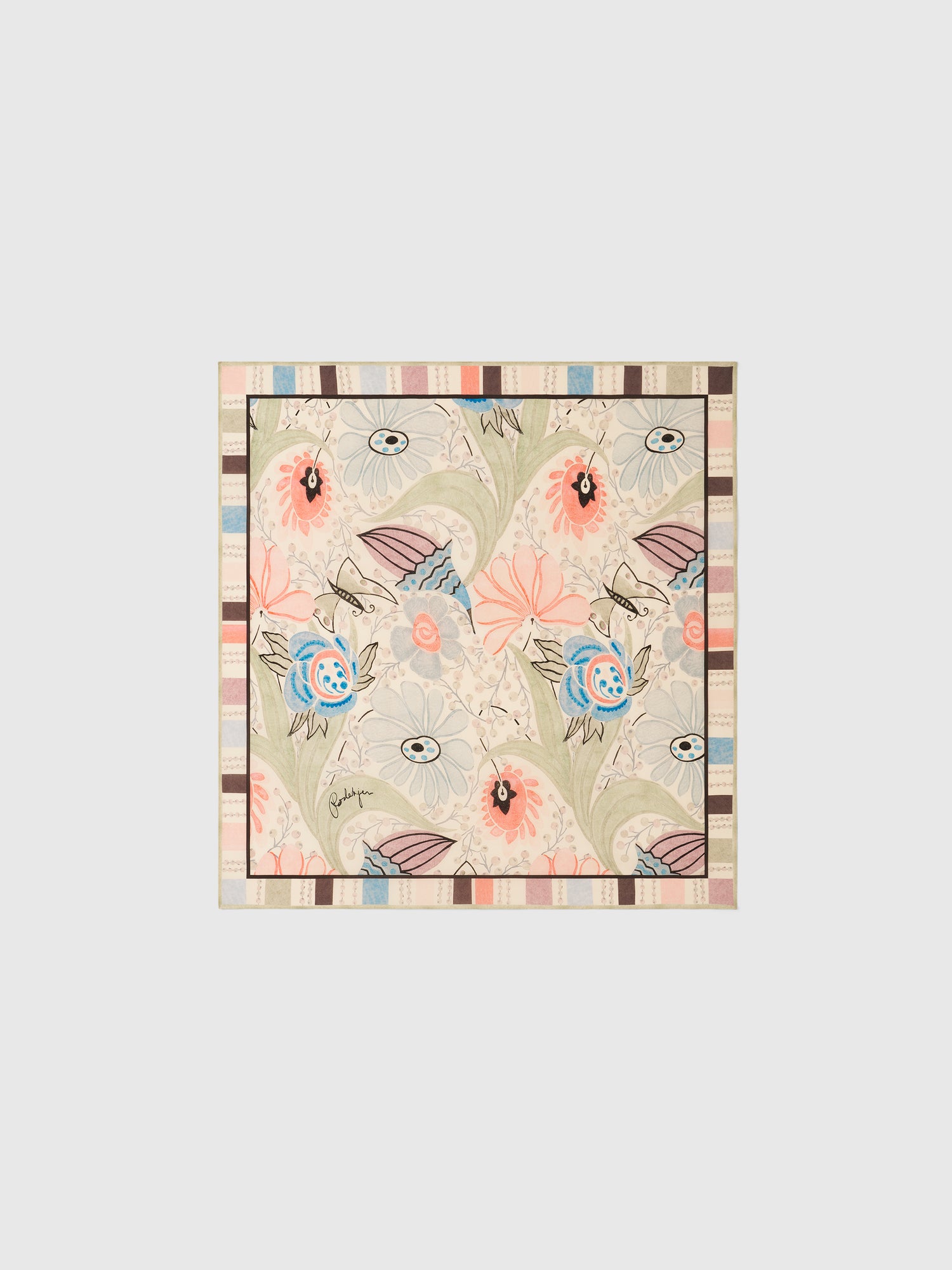 The silk scarf in Ducharne
