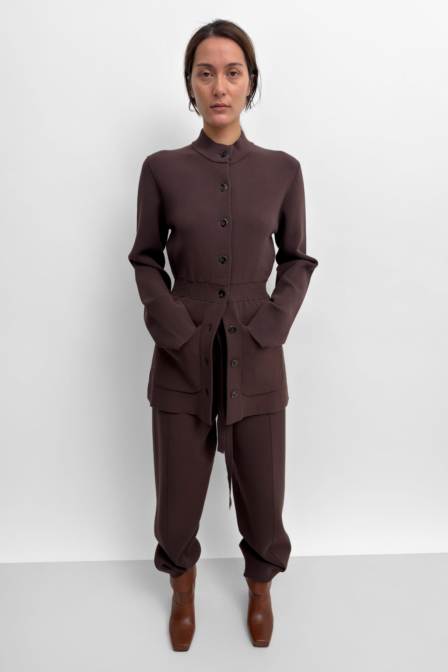 The Esme soft knit travel pant