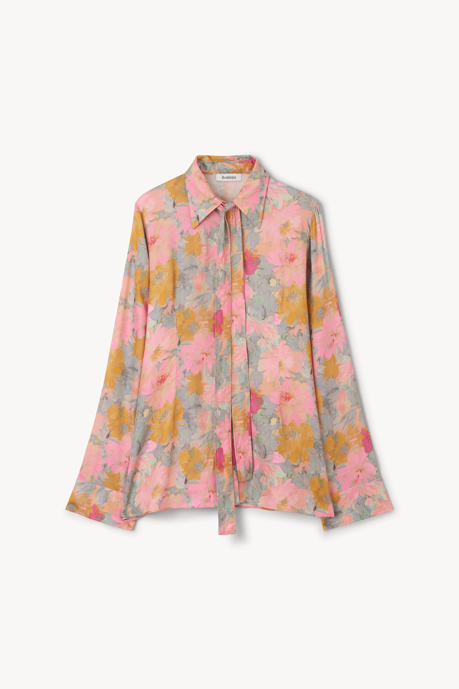 The Euni shiny shirt blouse