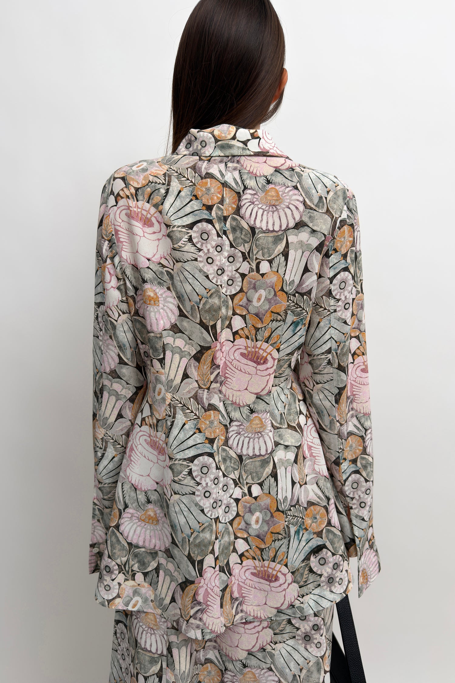 The Euni silk blend shirt blouse