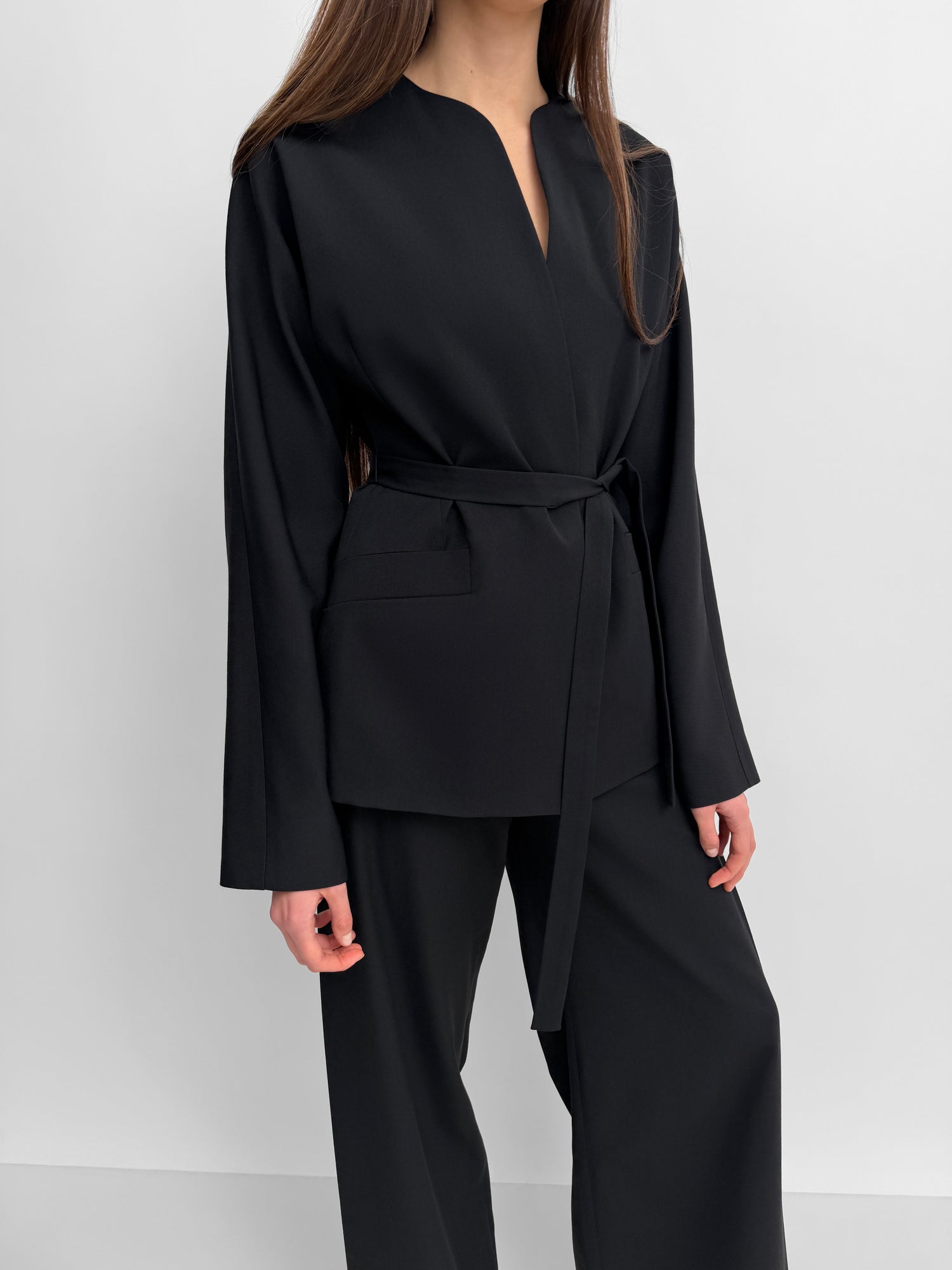 The Faro cinched blazer jacket
