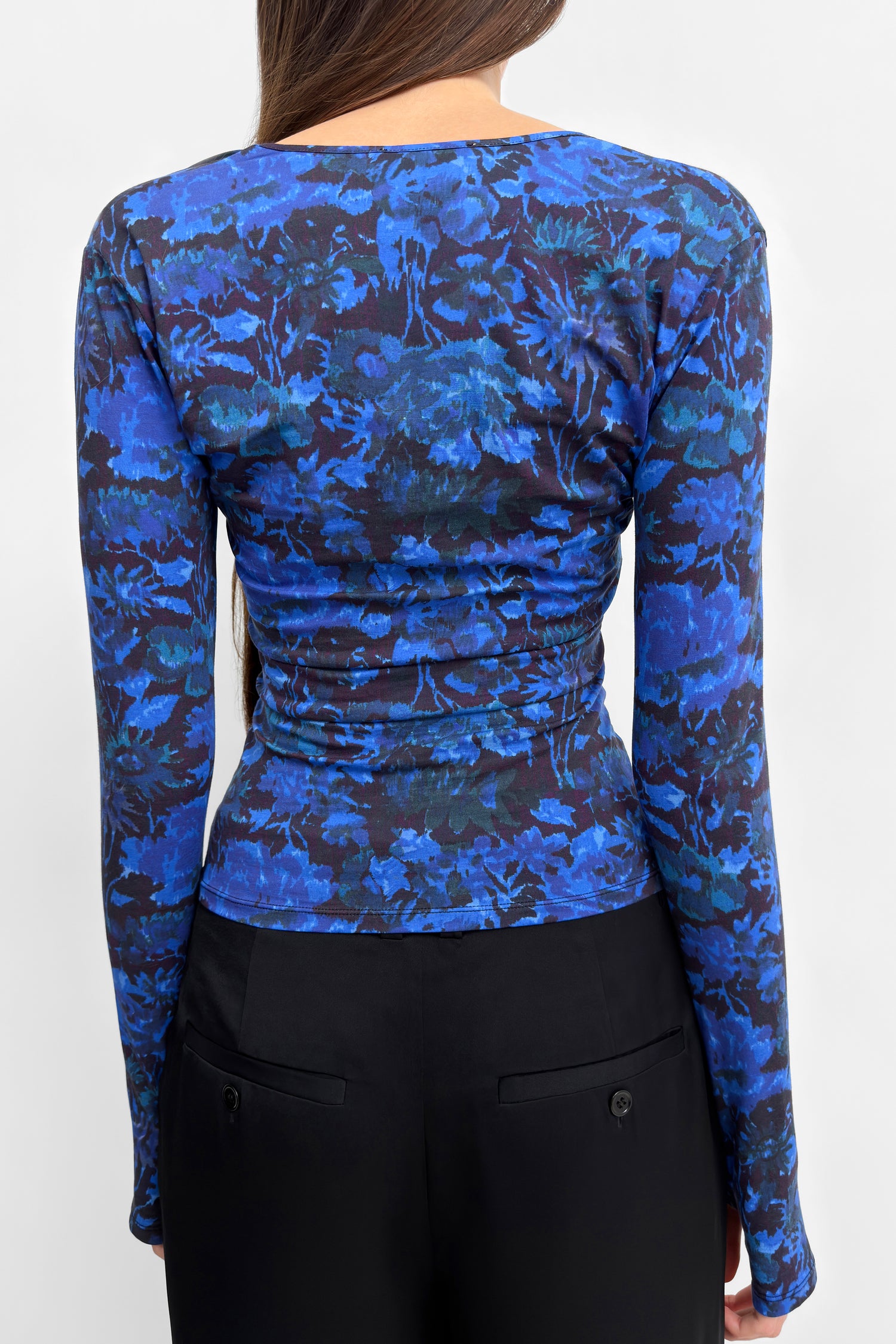 The Hutton scoop neck jersey dance top