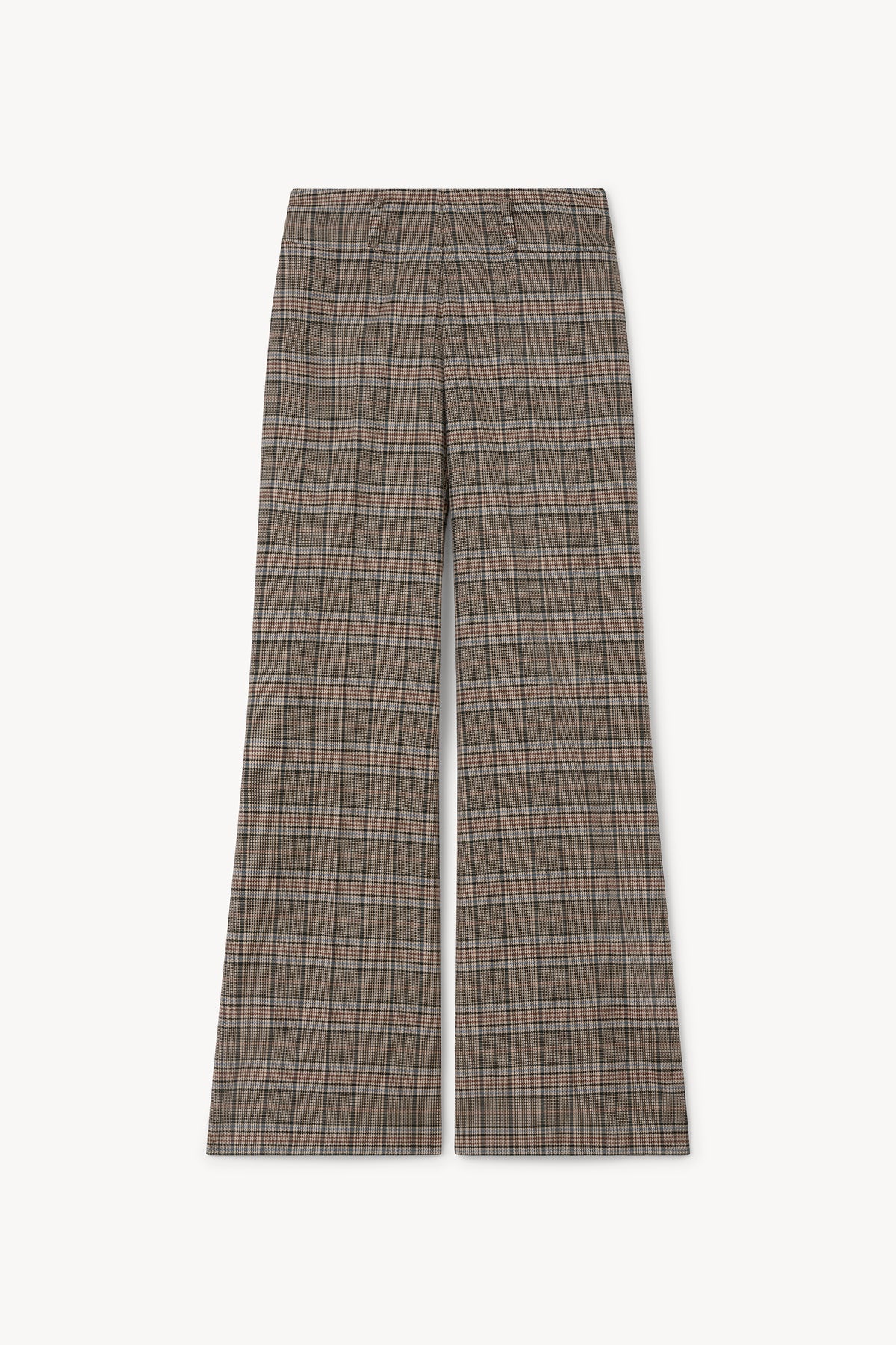 The Jia checkered kickflare suit pant