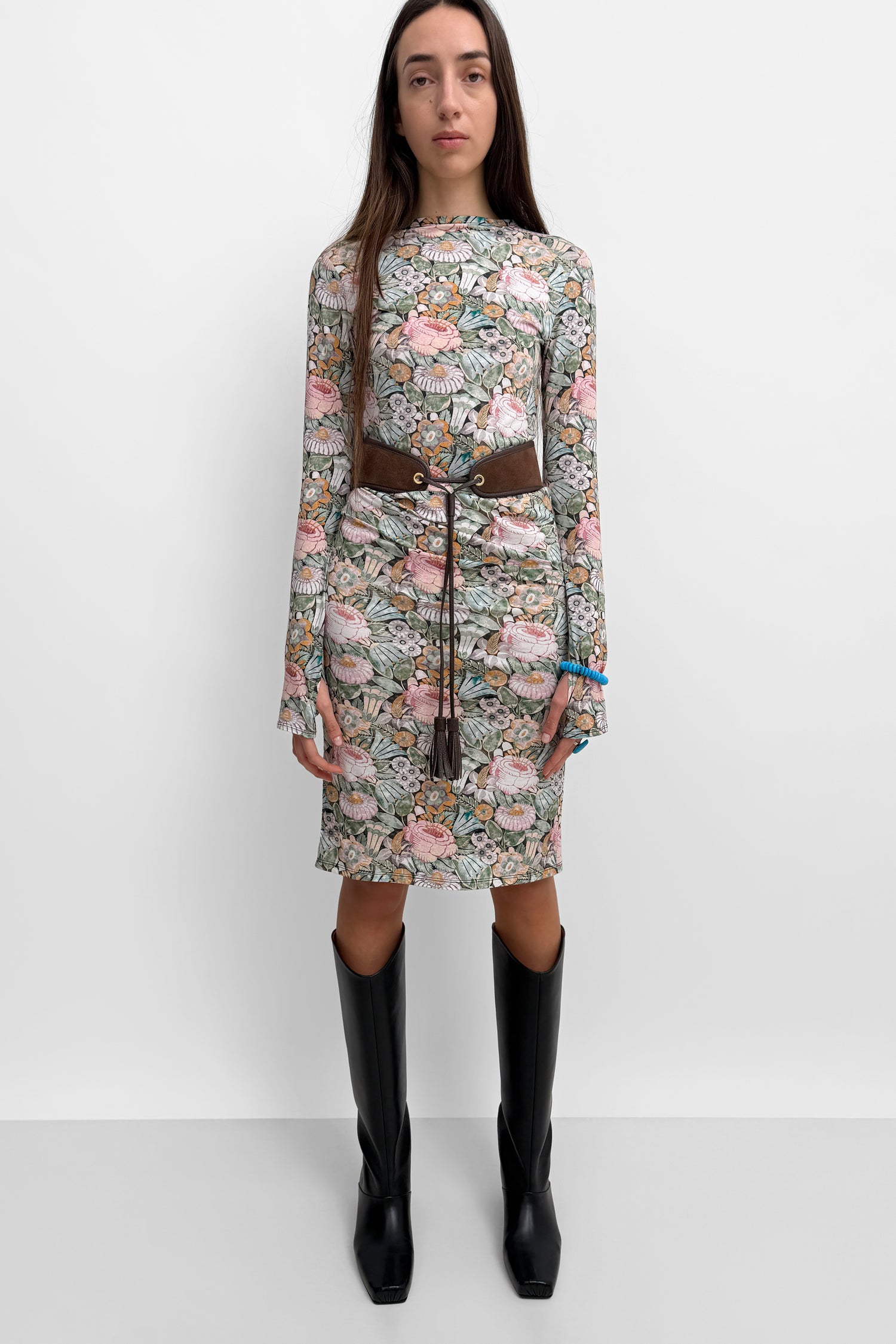 The Karlai long sleeve dance dress