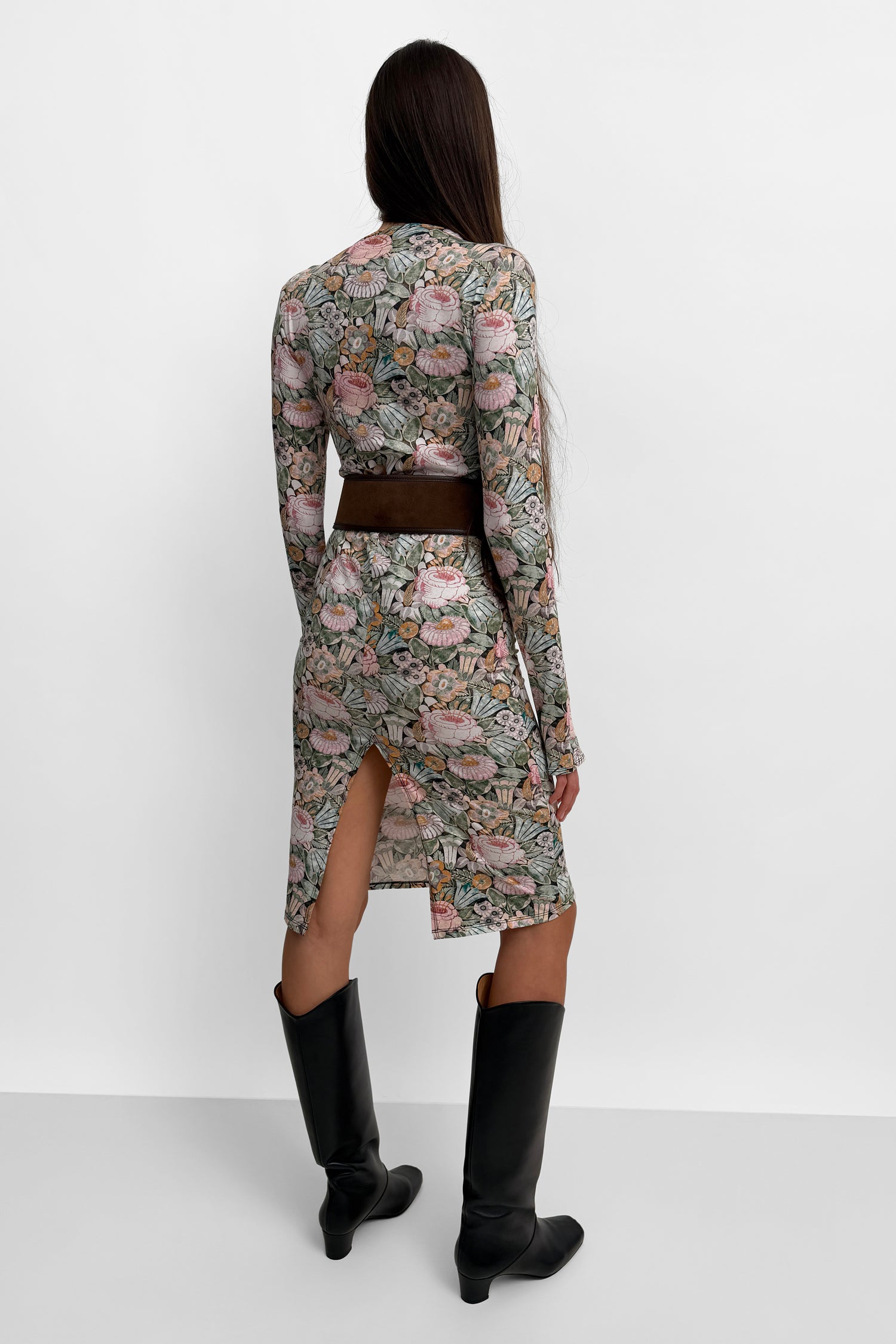 The Karlai long sleeve dance dress