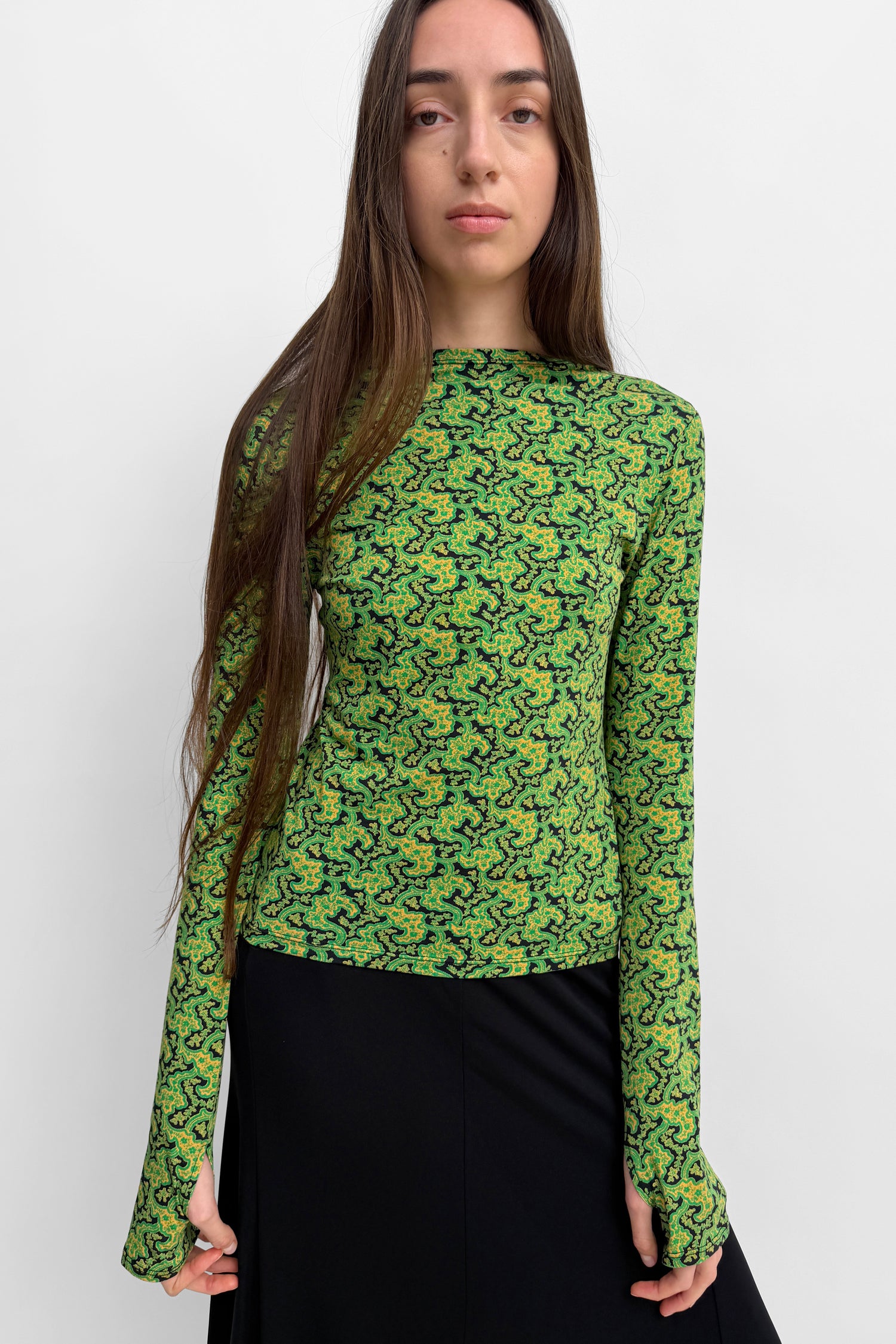 The Karlai long sleeve dance top