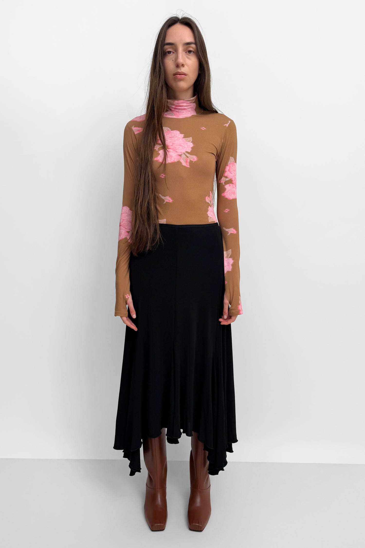 The Kira jersey polo sweater