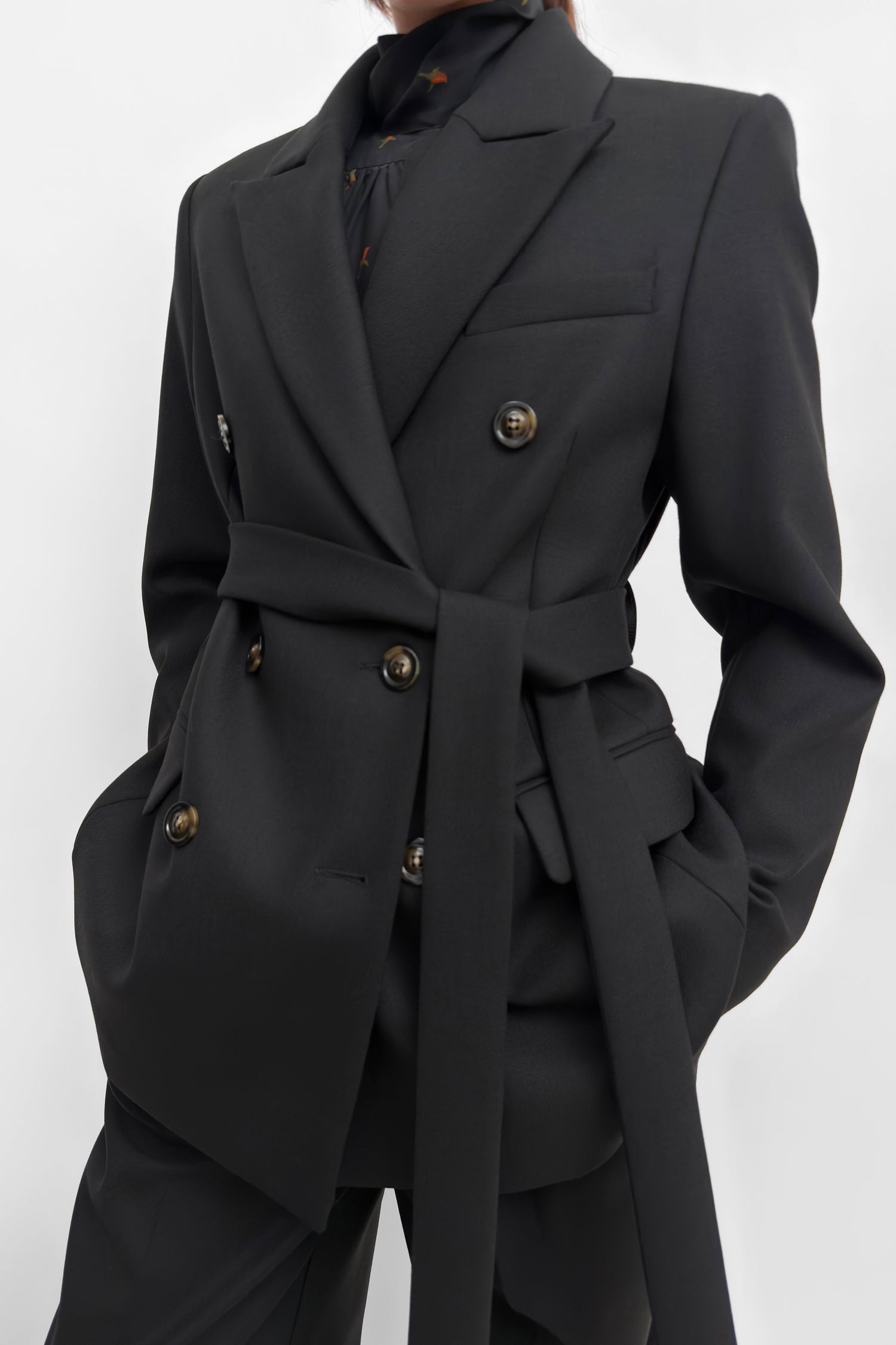 The Leah double-breasted blazer