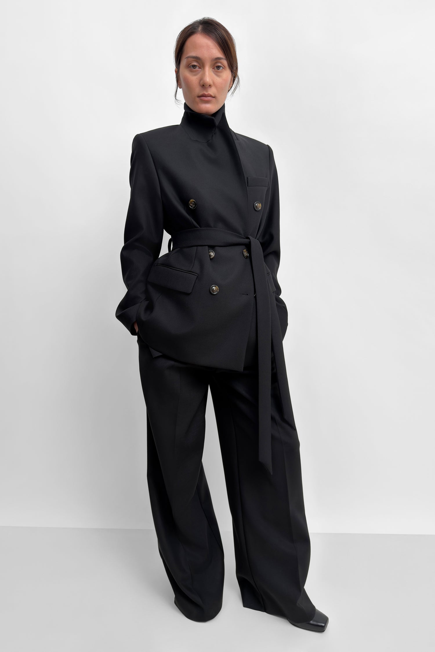 The Leah double-breasted blazer