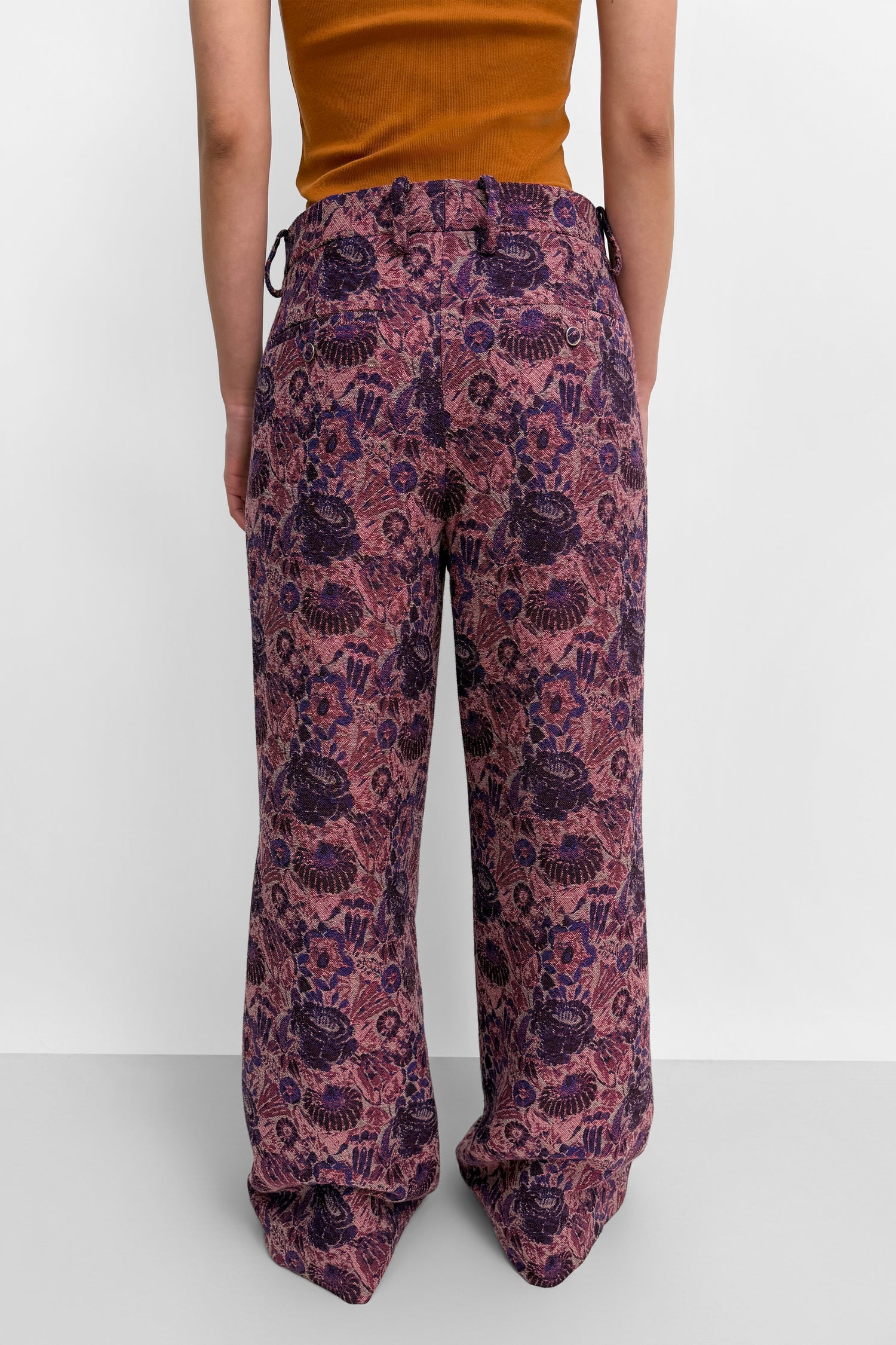The Lorna pleat pant