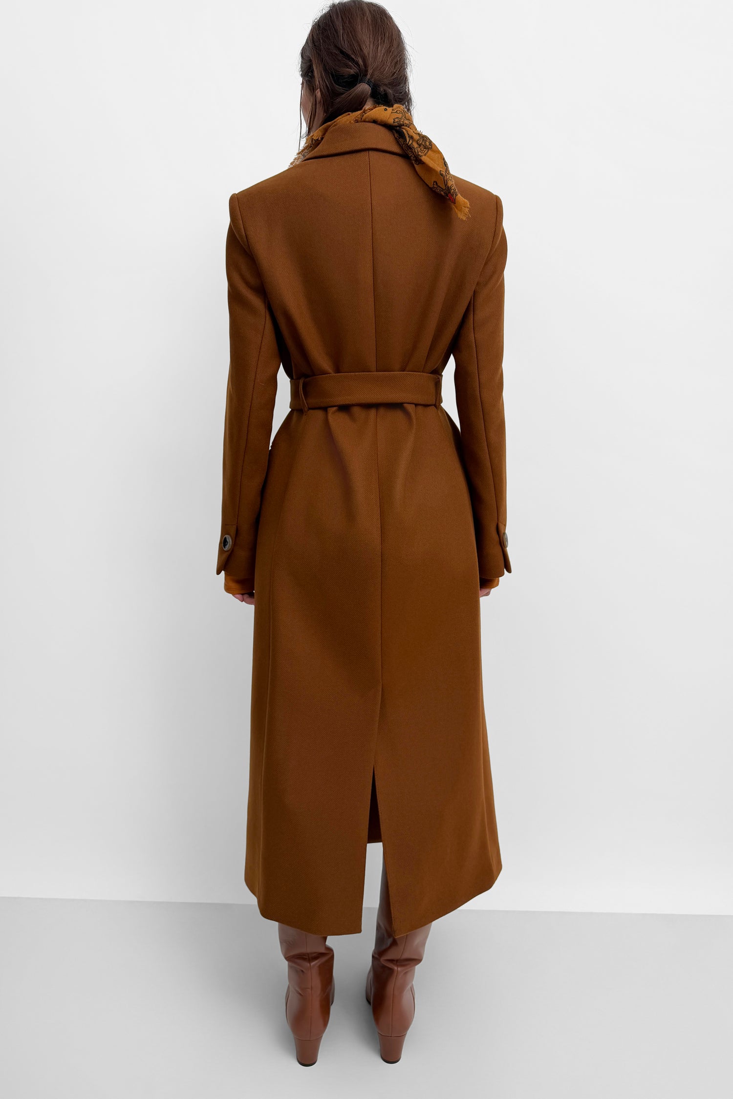 The Lovis double breasted wool coat