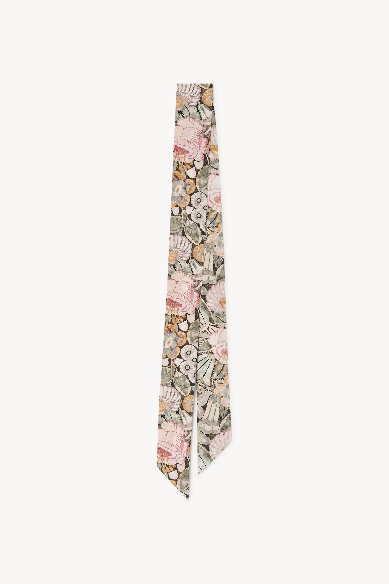 The Luna scarf in Opulent rose