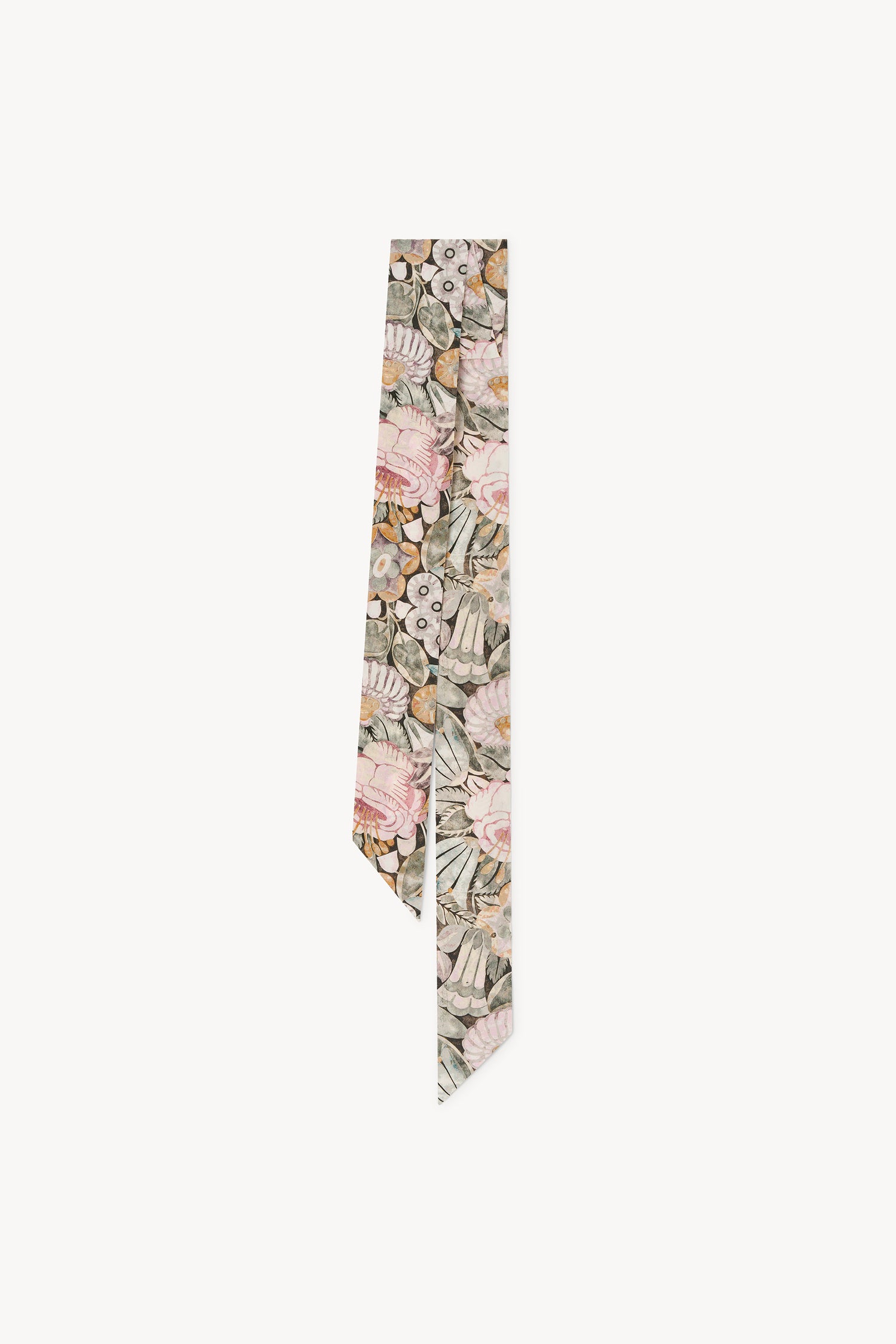 The Luna scarf in Opulent rose