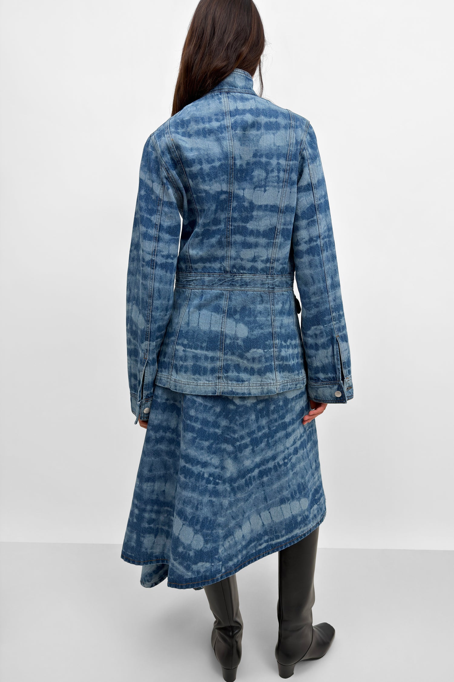 The Miko shibori denim jacket