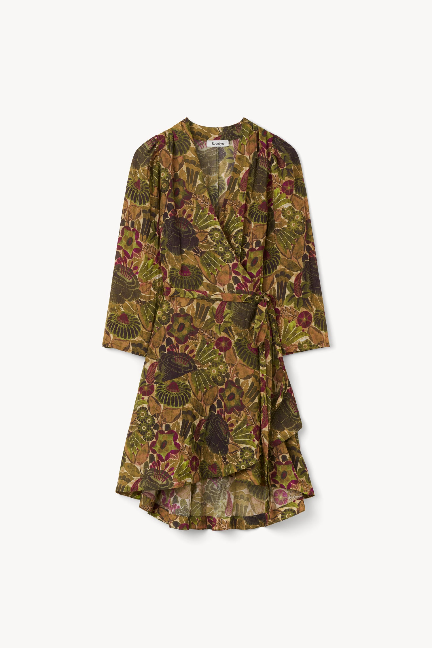 The Milia mini-wrap dress