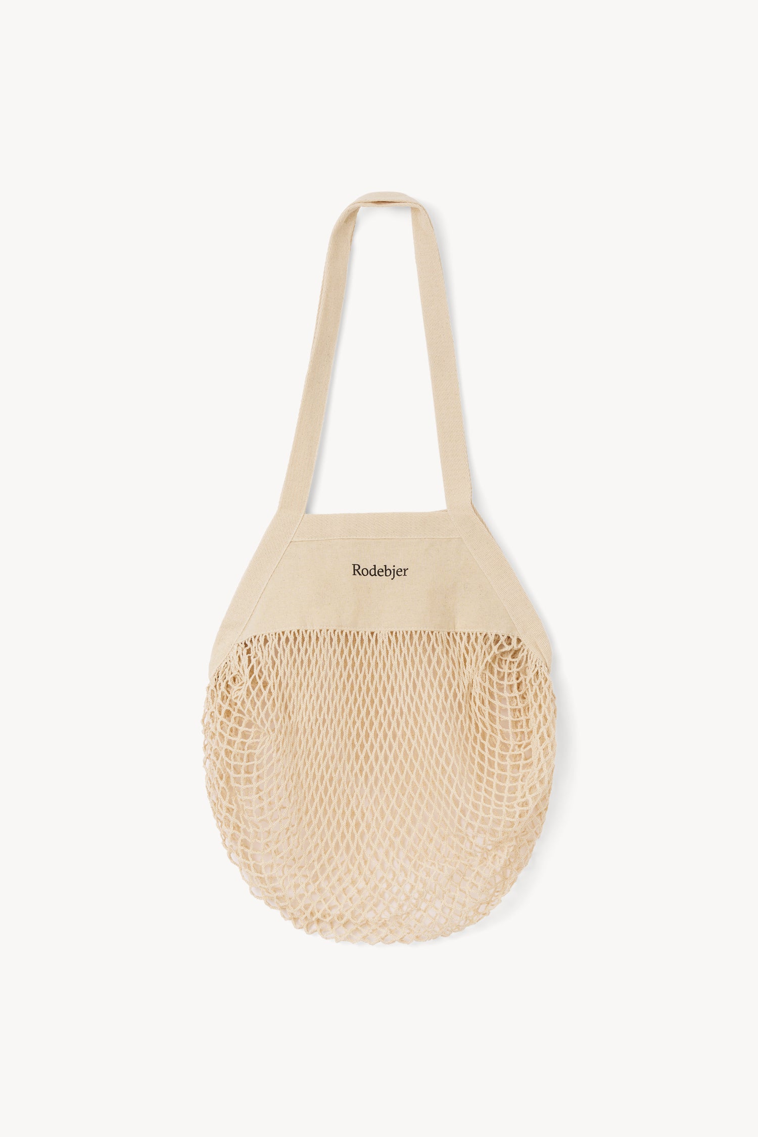 The cotton mesh shopping tote