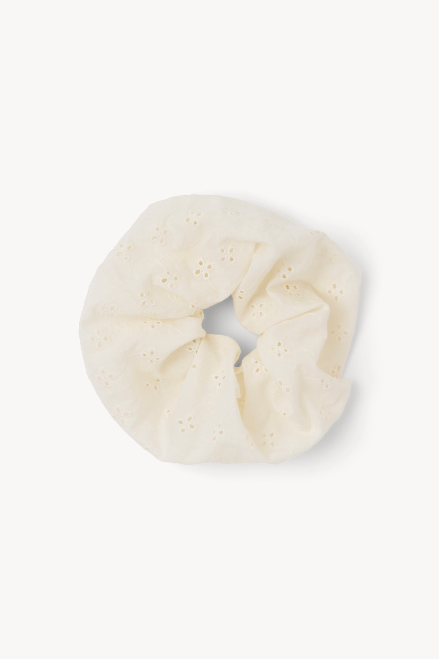 The Rut broderie anglaise scrunchie