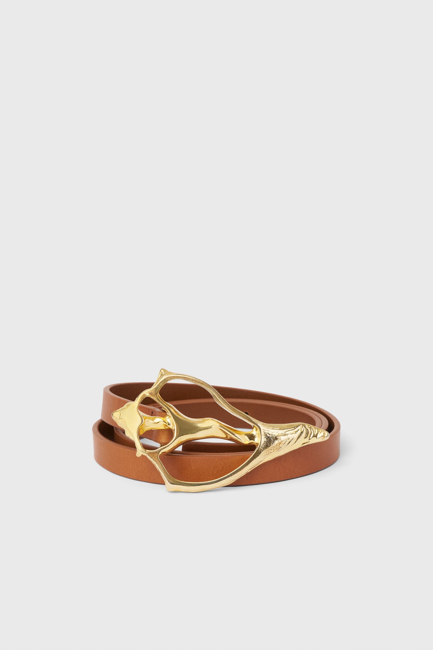 The Seashell leather belt