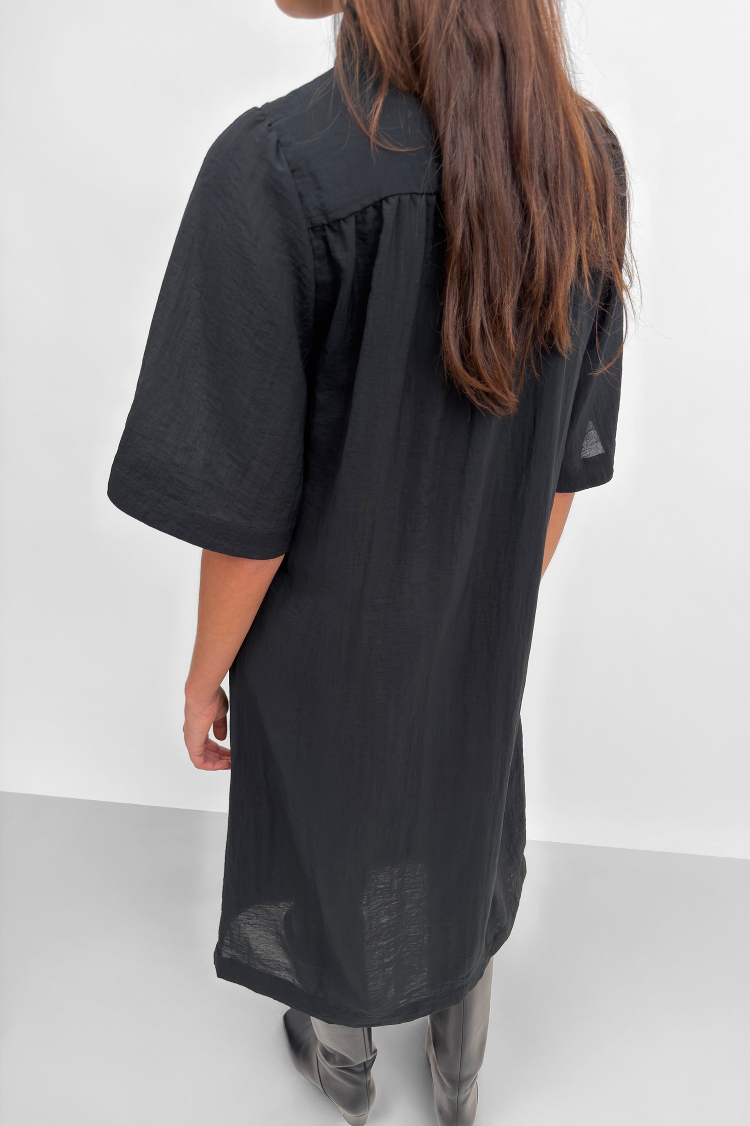 The Adela airy scarf dress