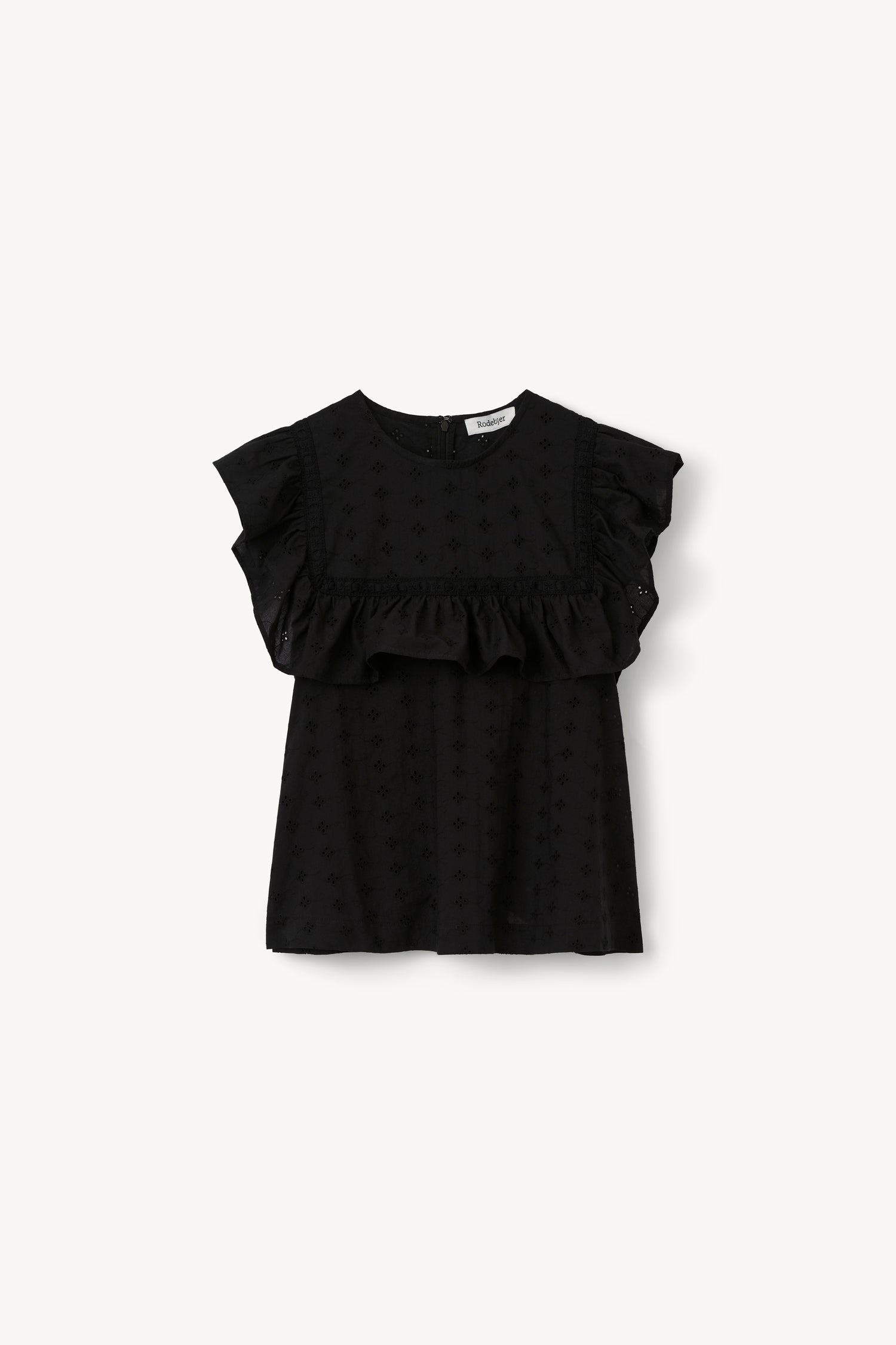 The Enid frill-trimmed top
