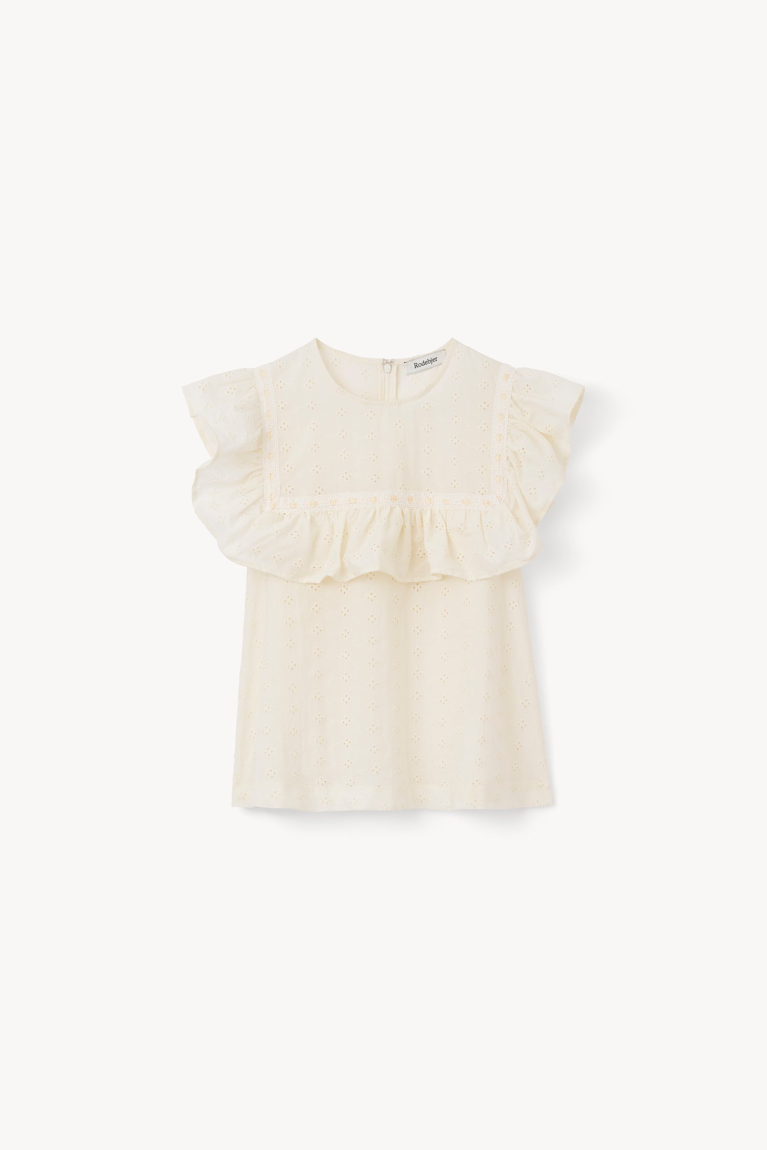 The Enid frill-trimmed top