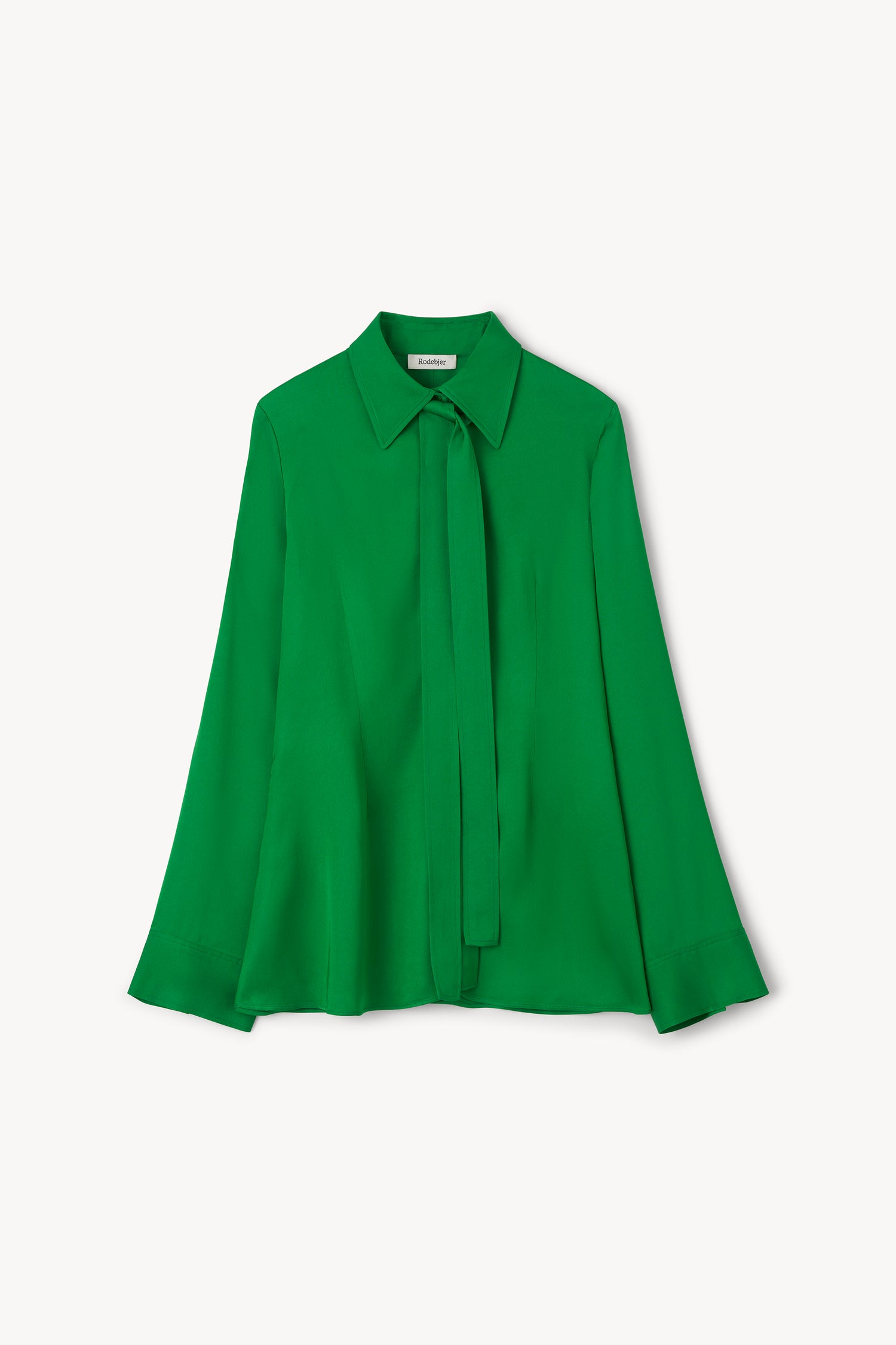 The Euni shiny shirt blouse