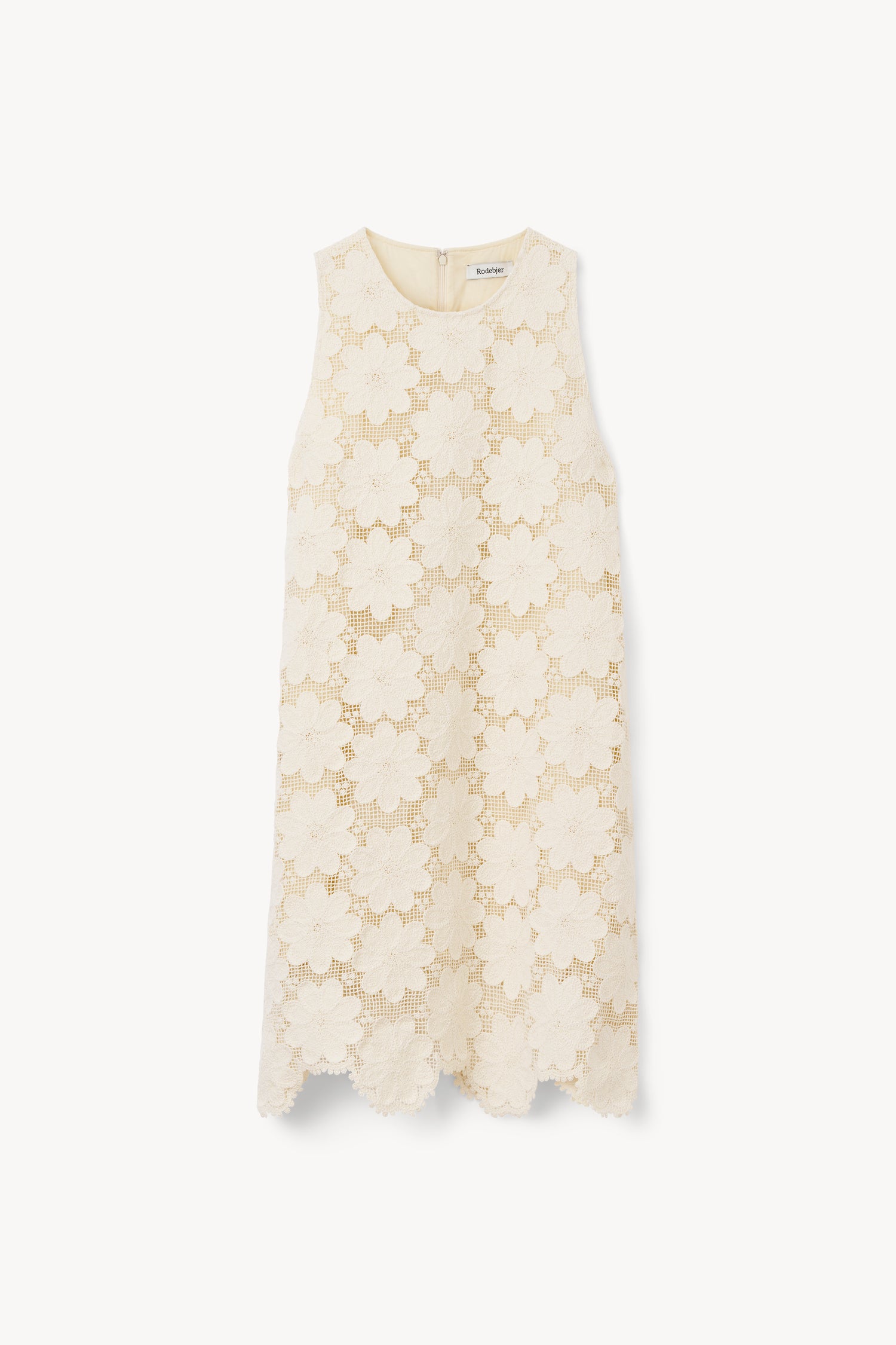 The Ingela crafted crochet shift dress