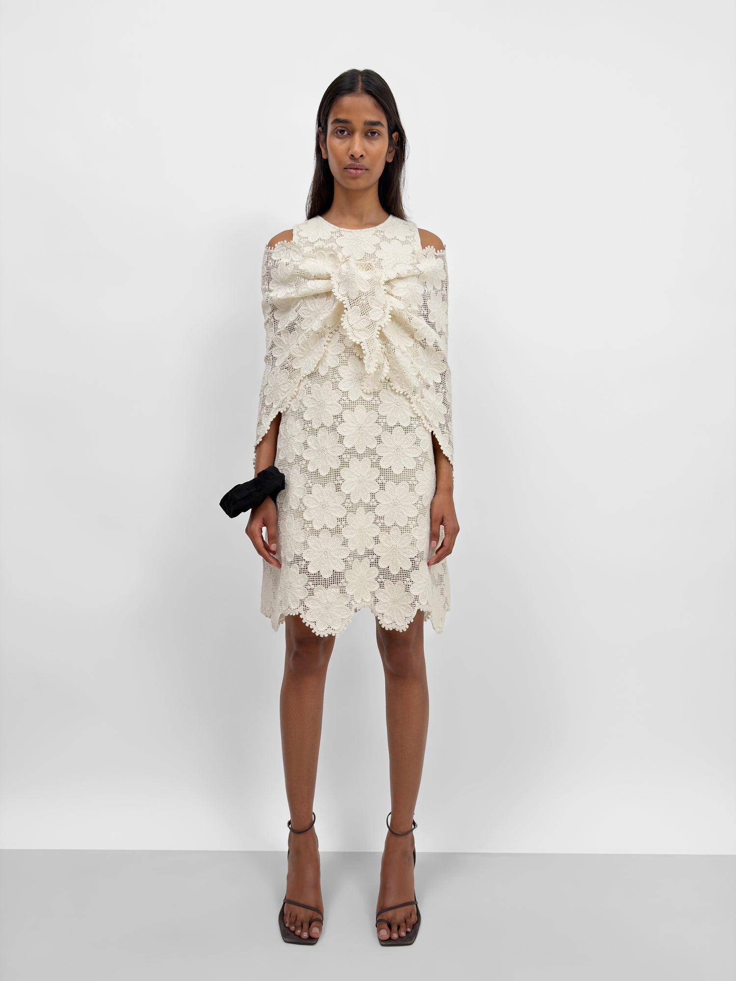 The Josefin crafted crochet lace table runner