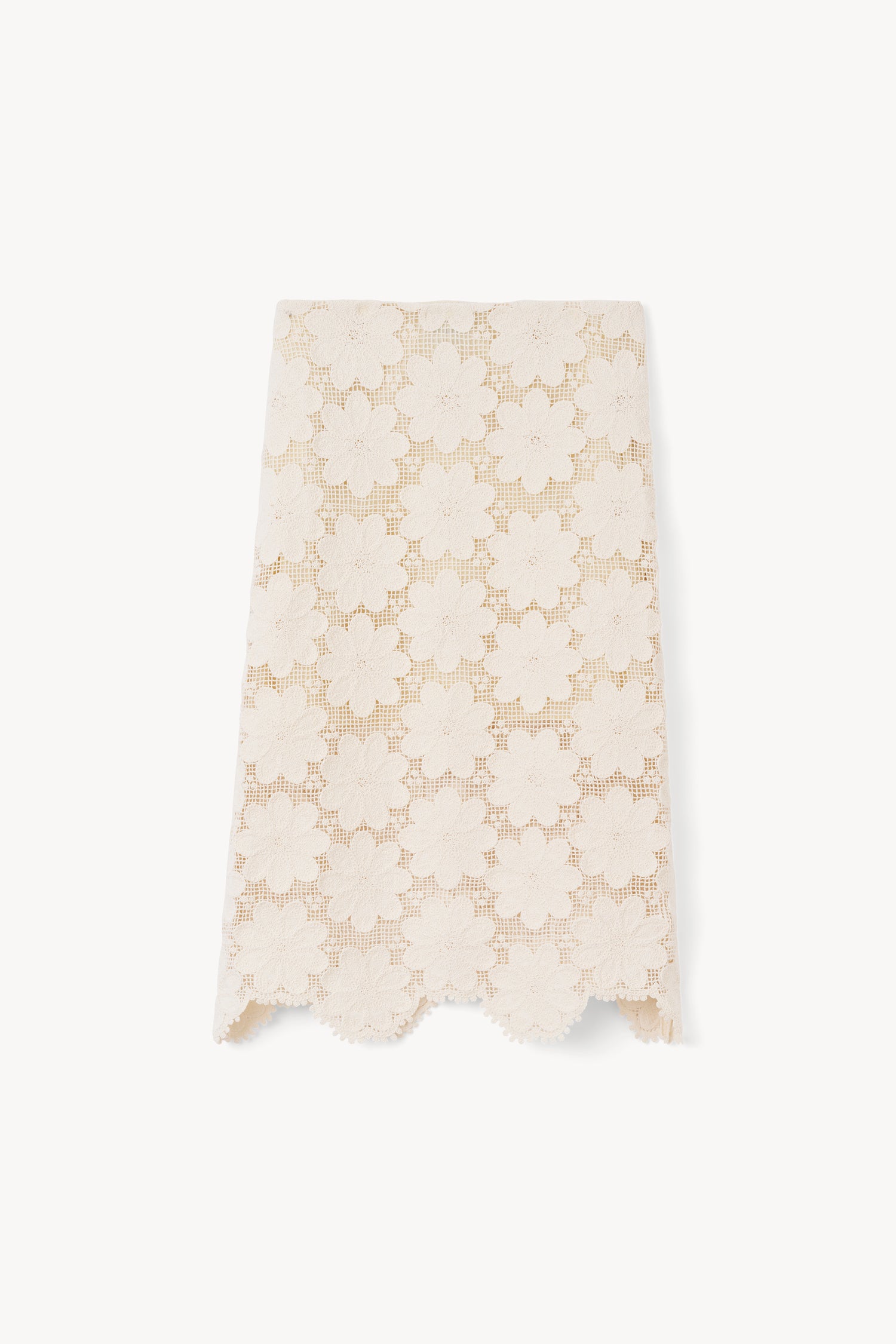 The Lisette crafted crochet pencil skirt