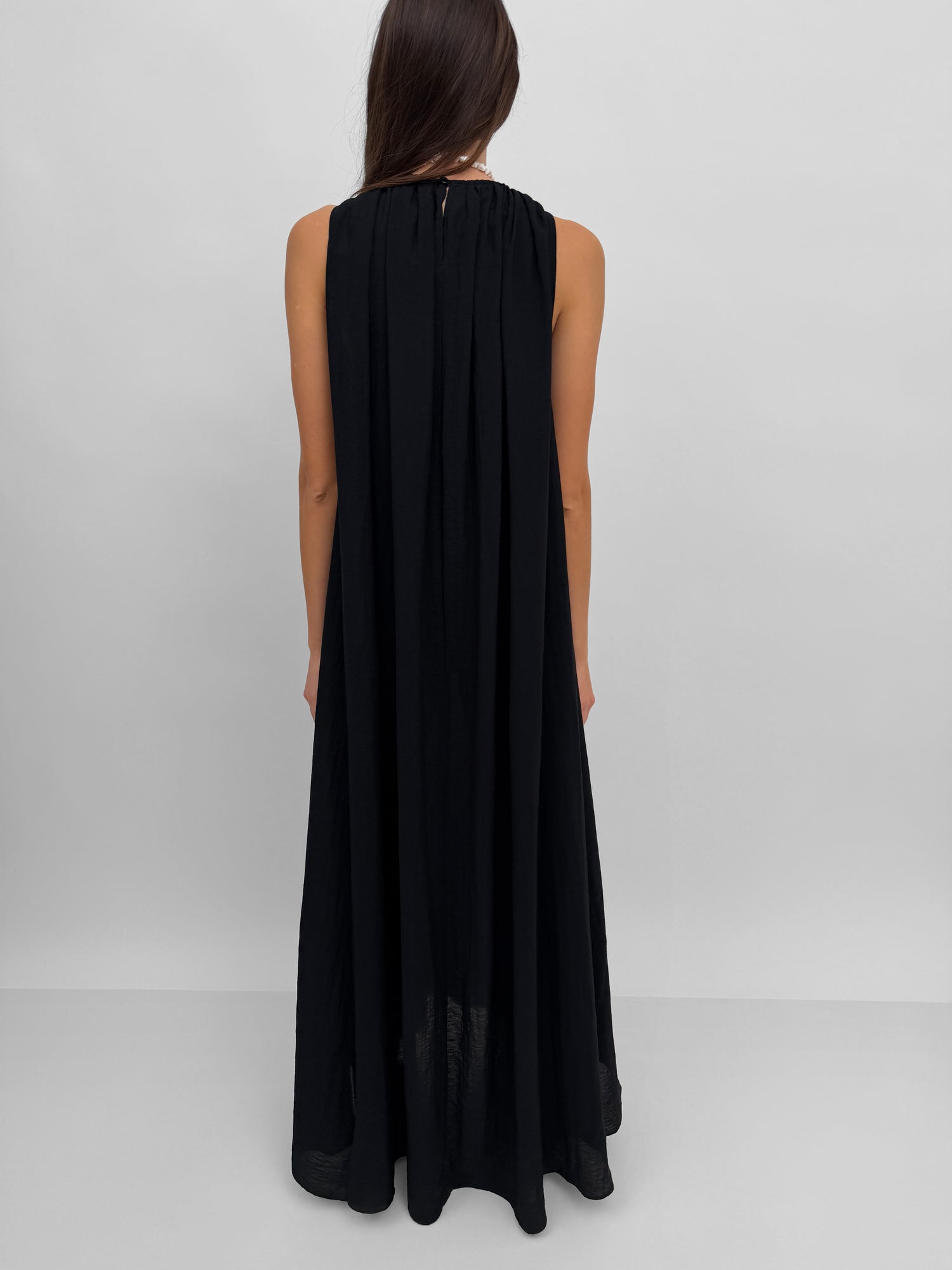 The Lobelia maxi halterneck dress