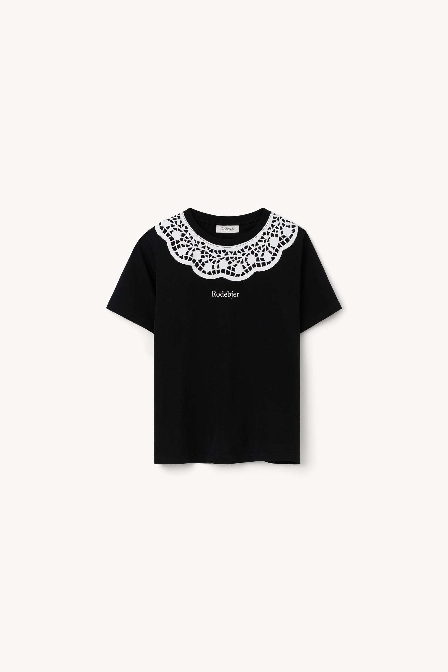 The Margot baby t-shirt with lace collar print