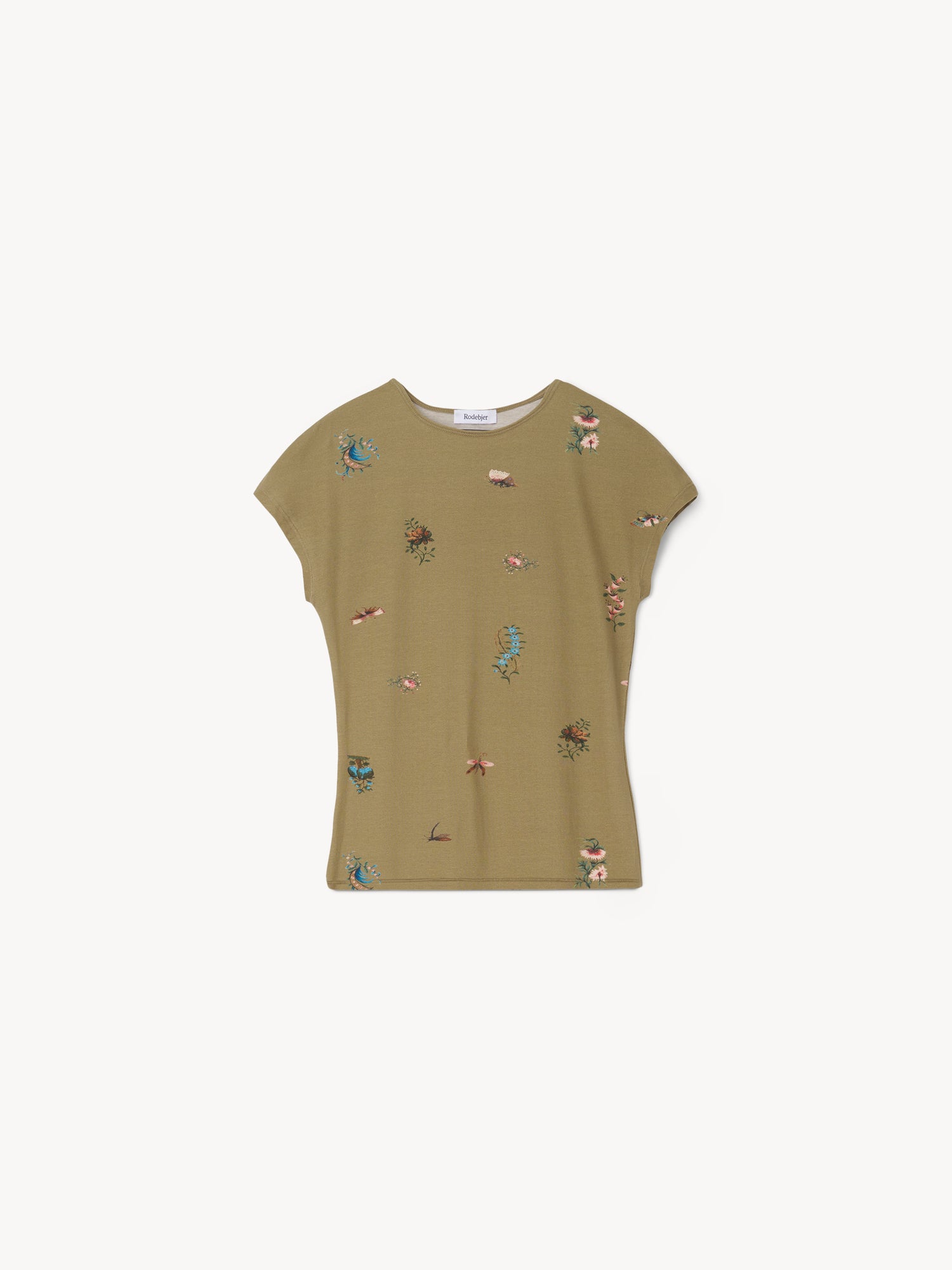 The Otta cap sleeve tricot top in Duchess